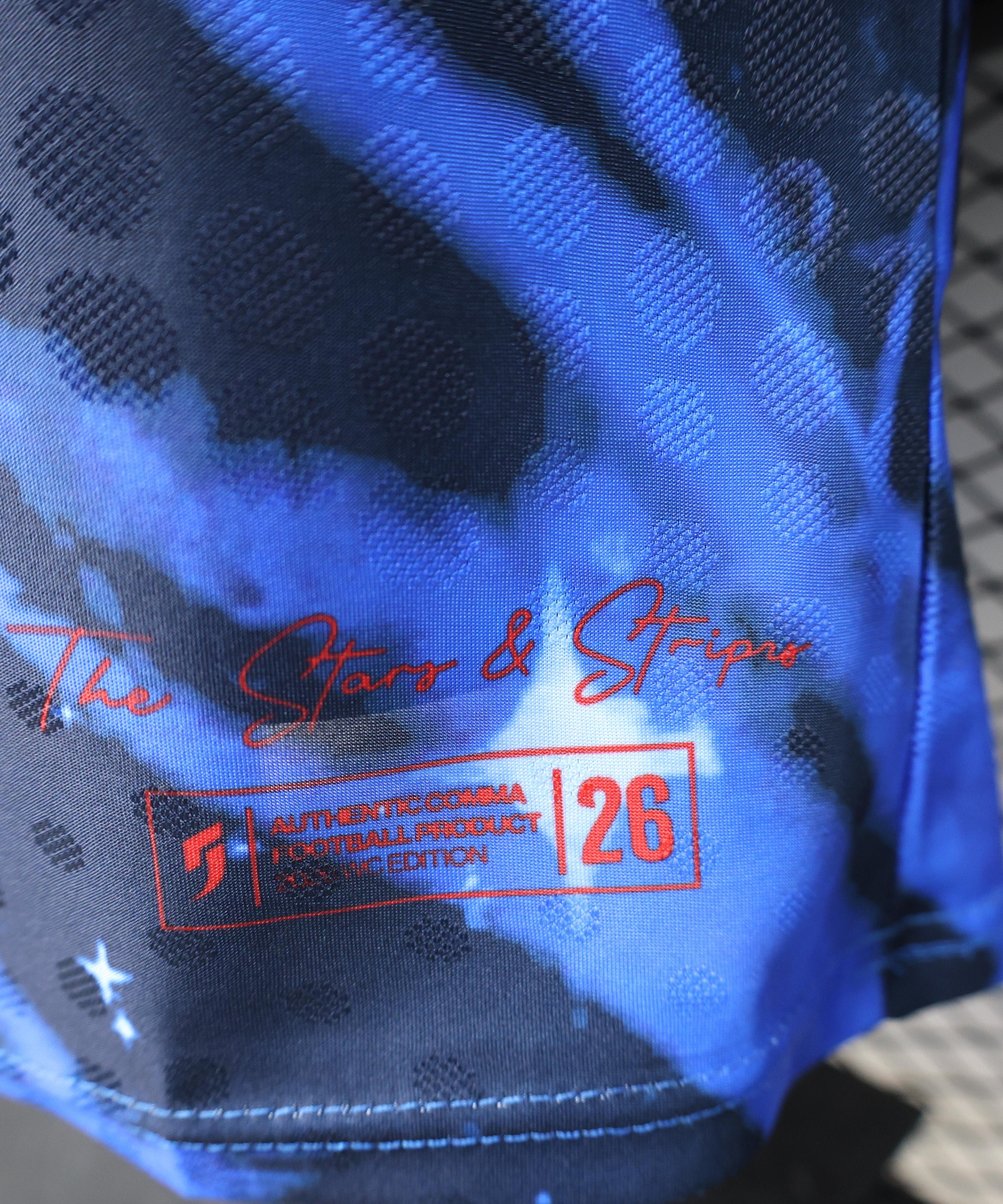 Maillot extérieur édition spéciale USA 26/27 Tie-Dye bleu
