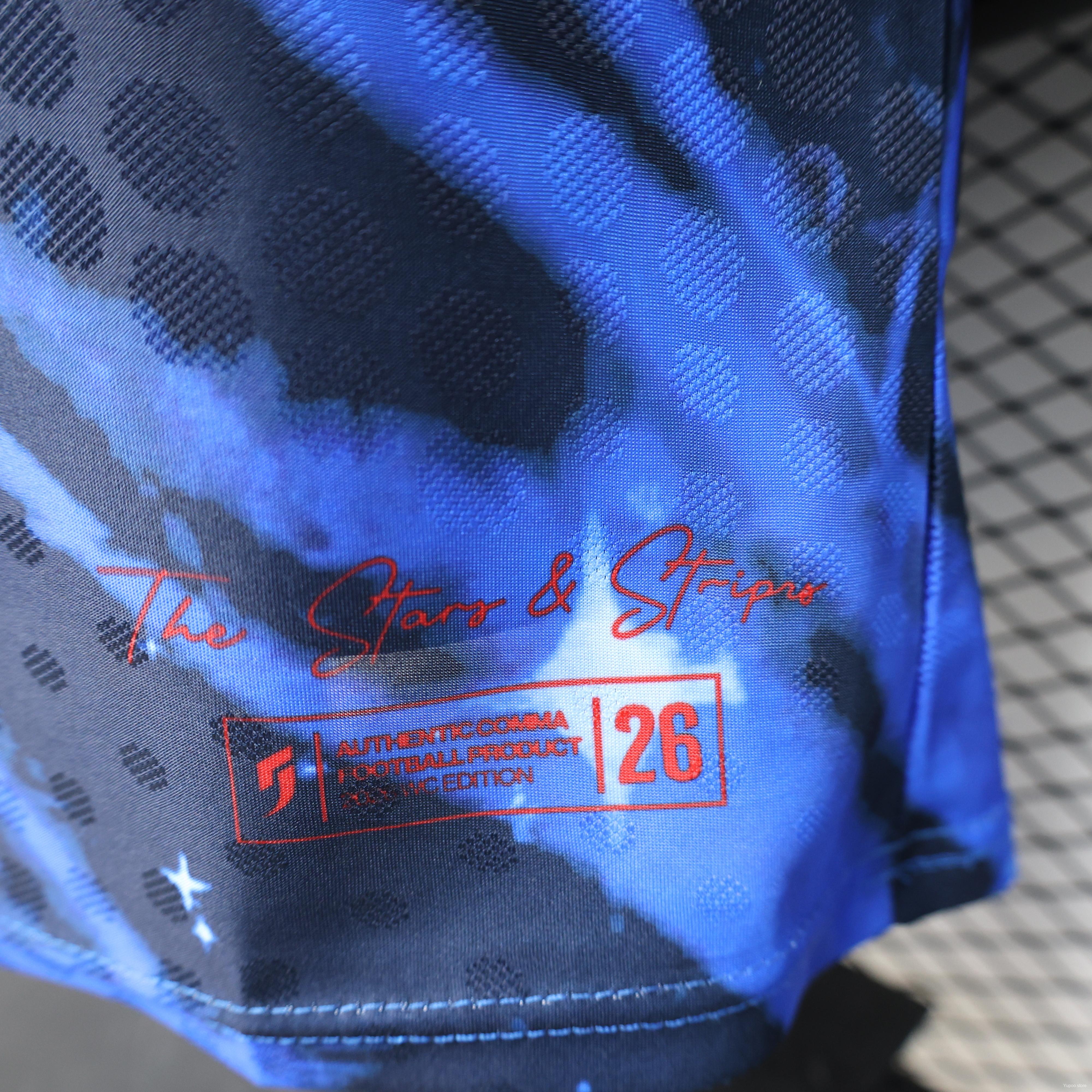 Maillot extérieur édition spéciale USA 26/27 Tie-Dye bleu