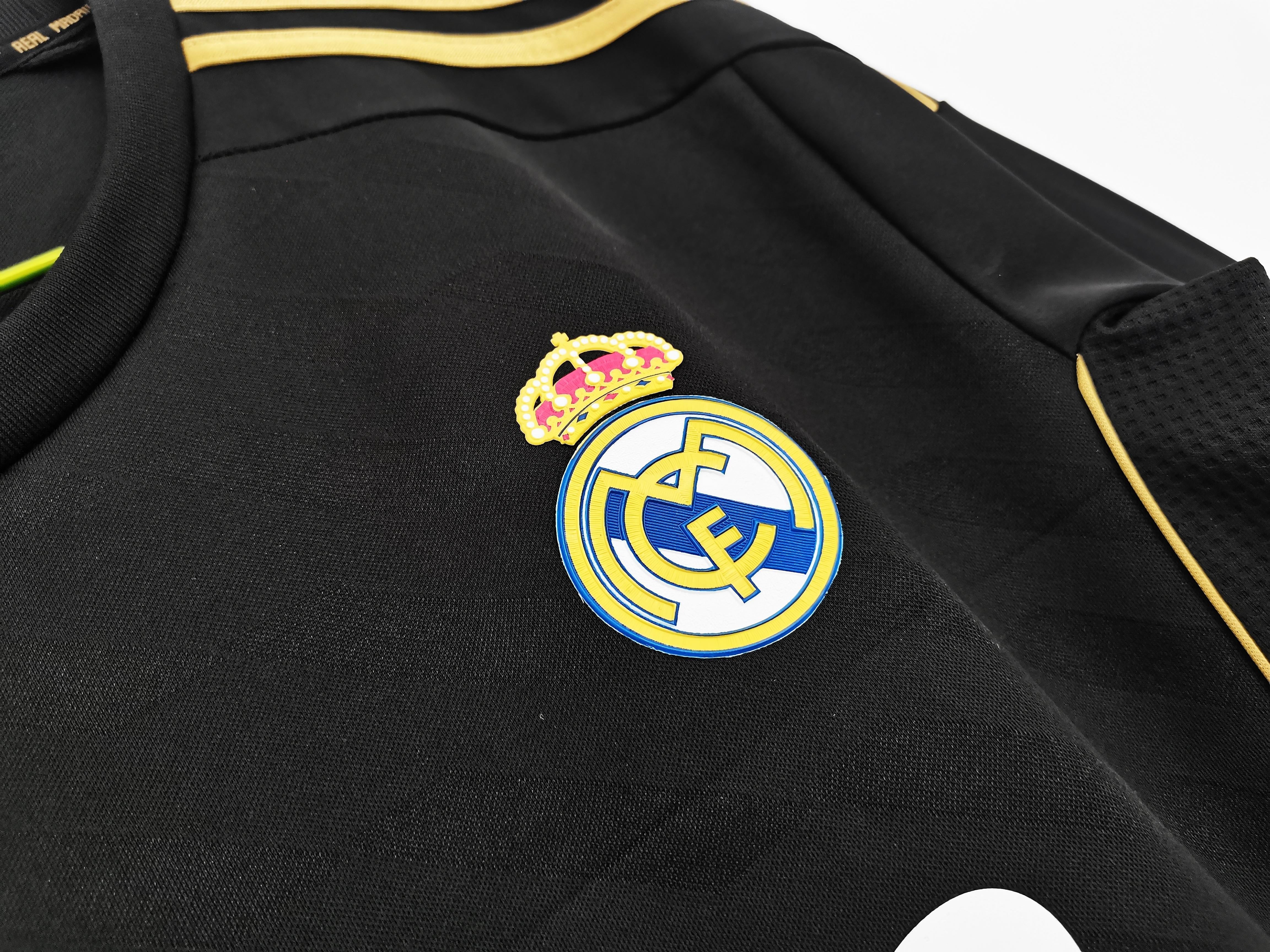 Real Madrid 2012-2013 Long Sleeve Away Kit Retro