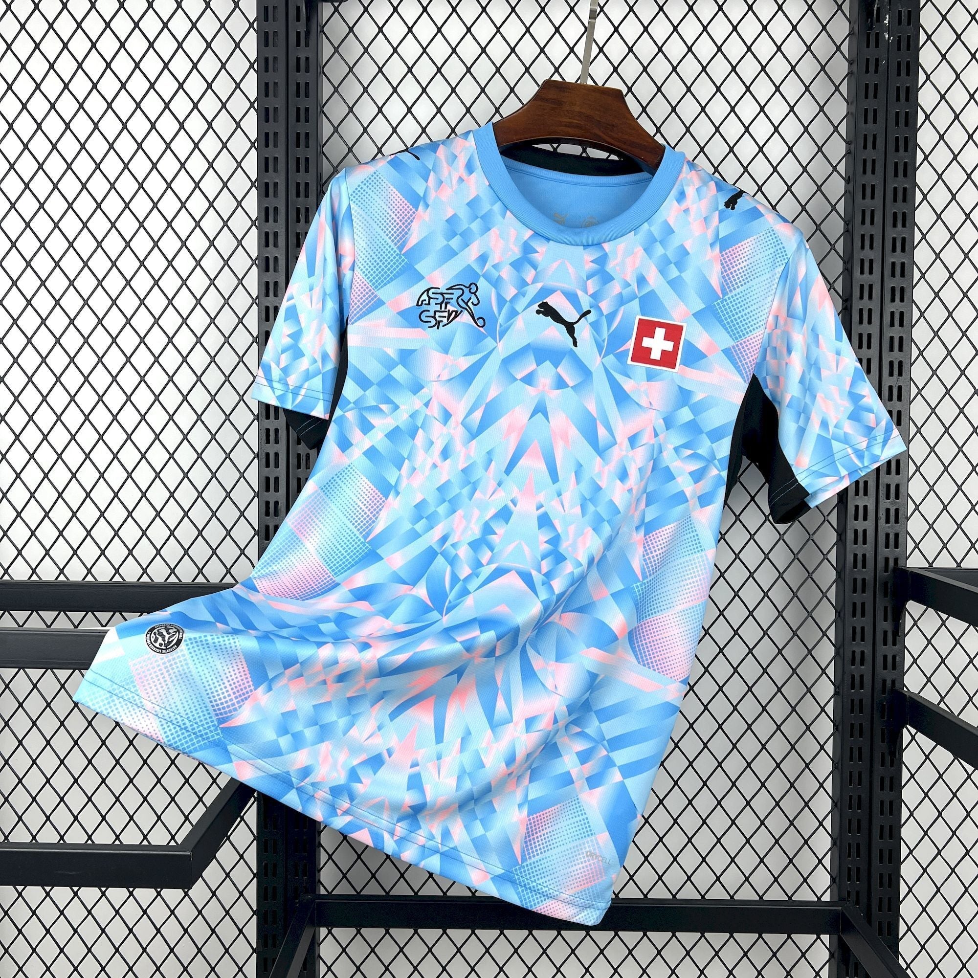 Switzerland " Blue " Wolrd cup Away Jersey