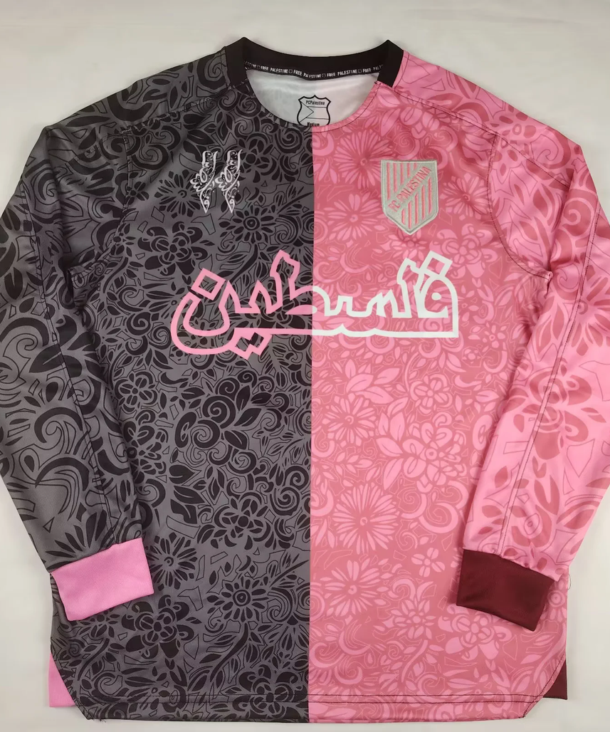Palestine " Pink black " long sleeves