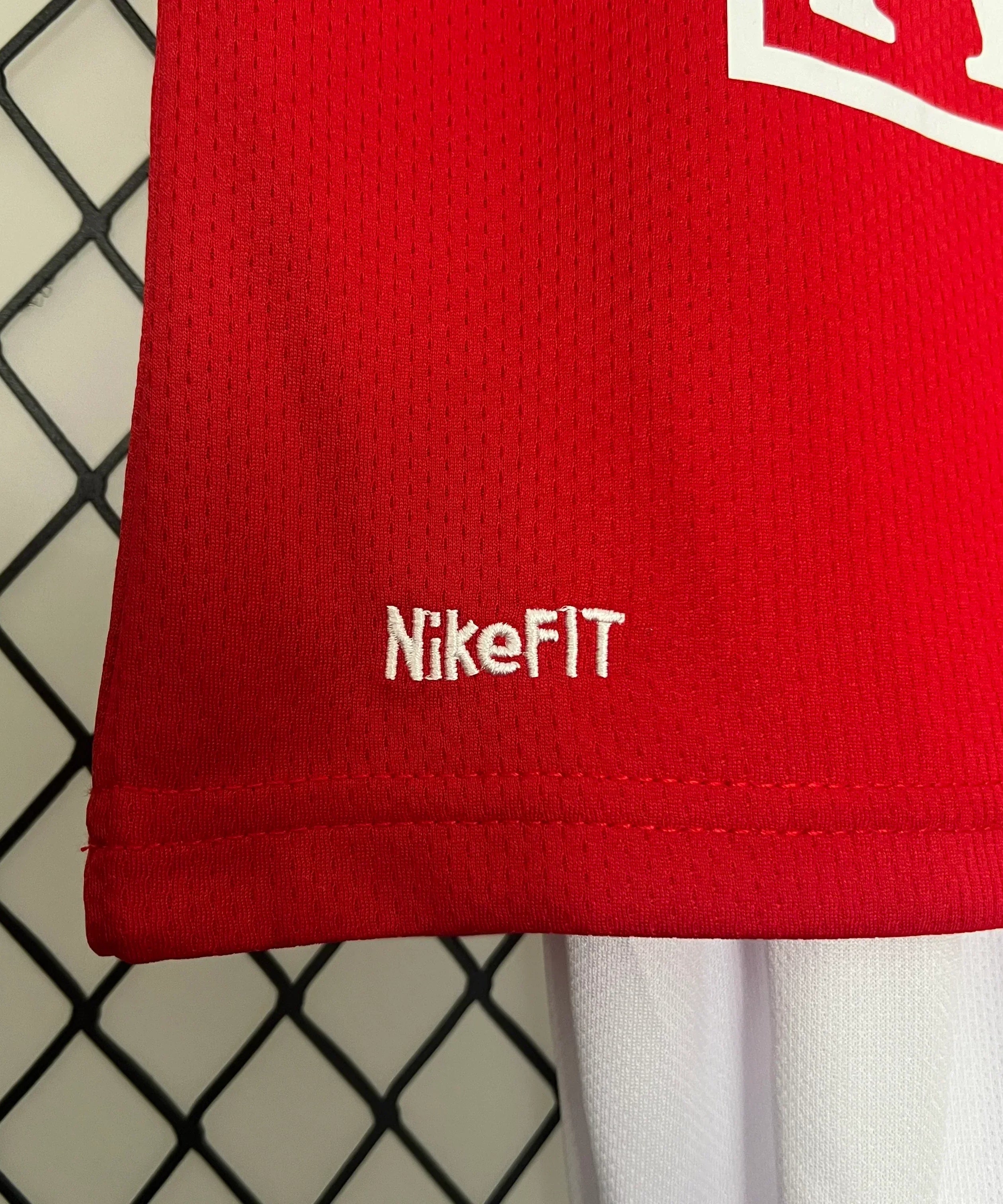 Camiseta de local Manchester United Liga de Campeones 07/08 para niños