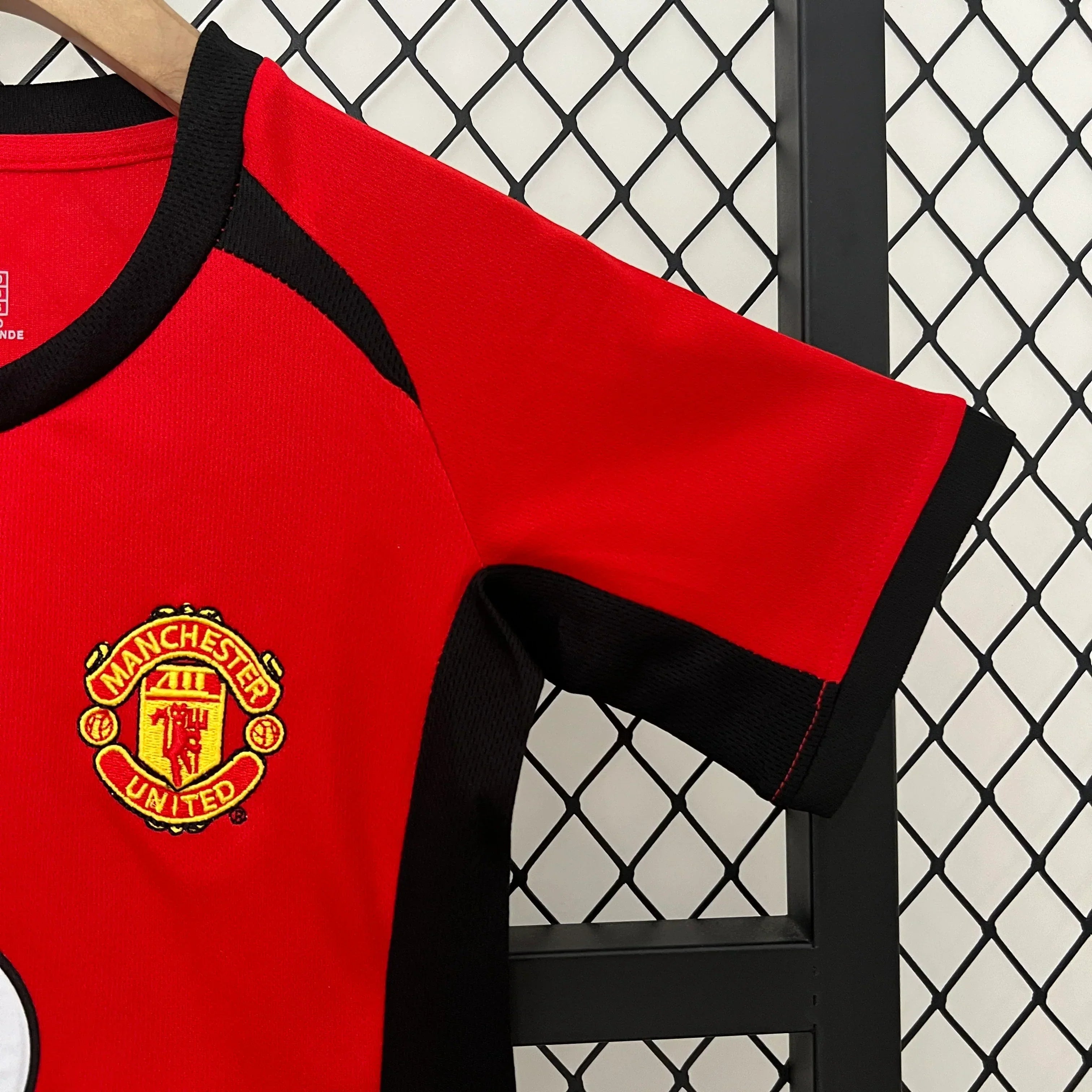 Manchester United Retro 02/04 Heimtrikot Kinder