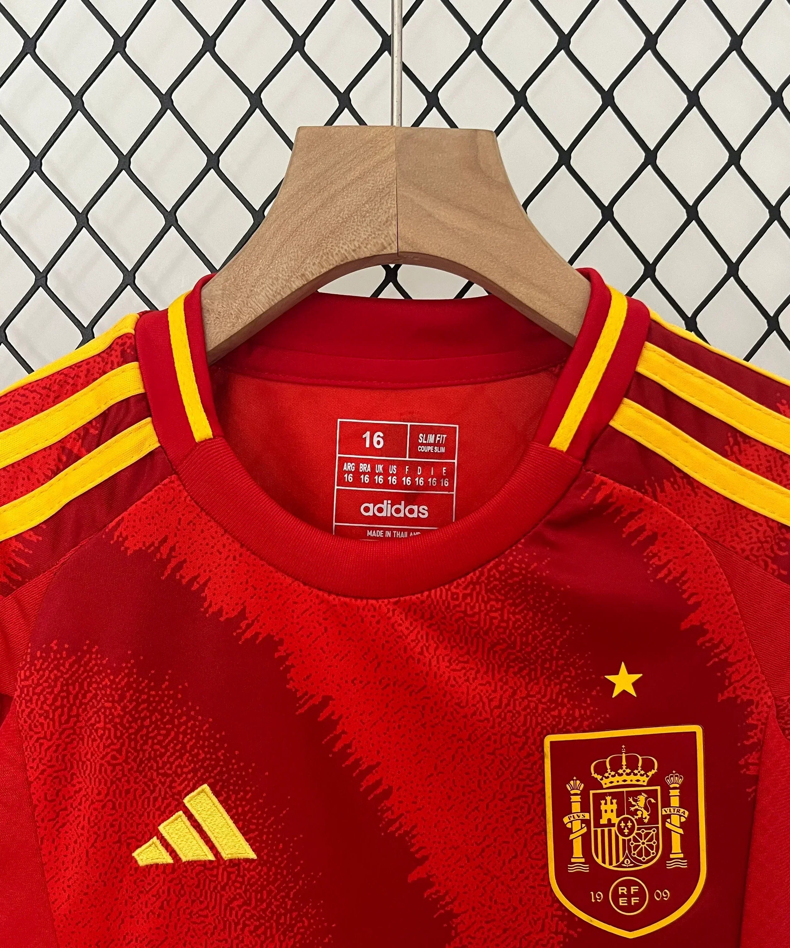 Spanien 2024 Heimtrikot Kinder