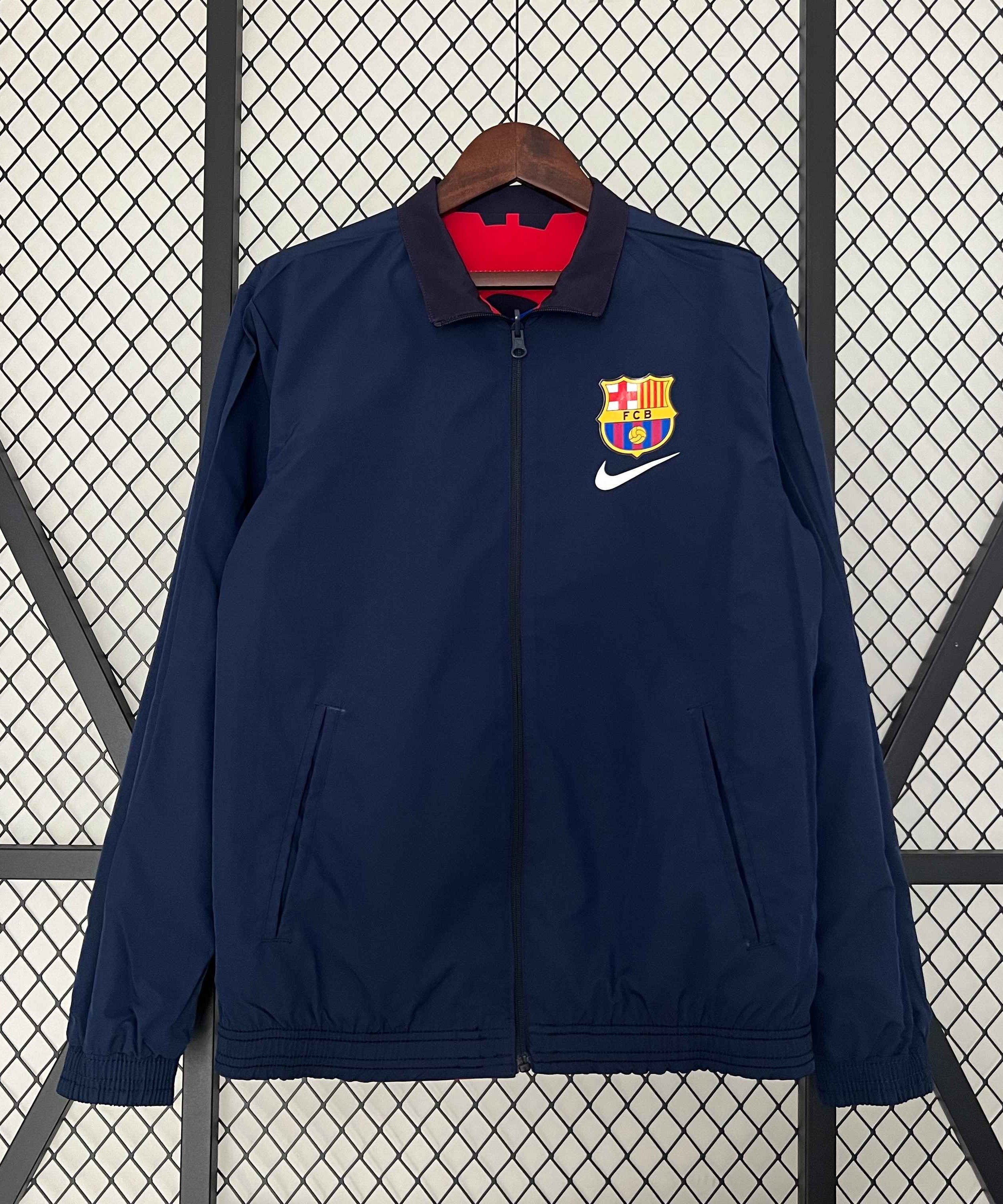 Fc Barcelona 23-24 Windbreaker Reversible
