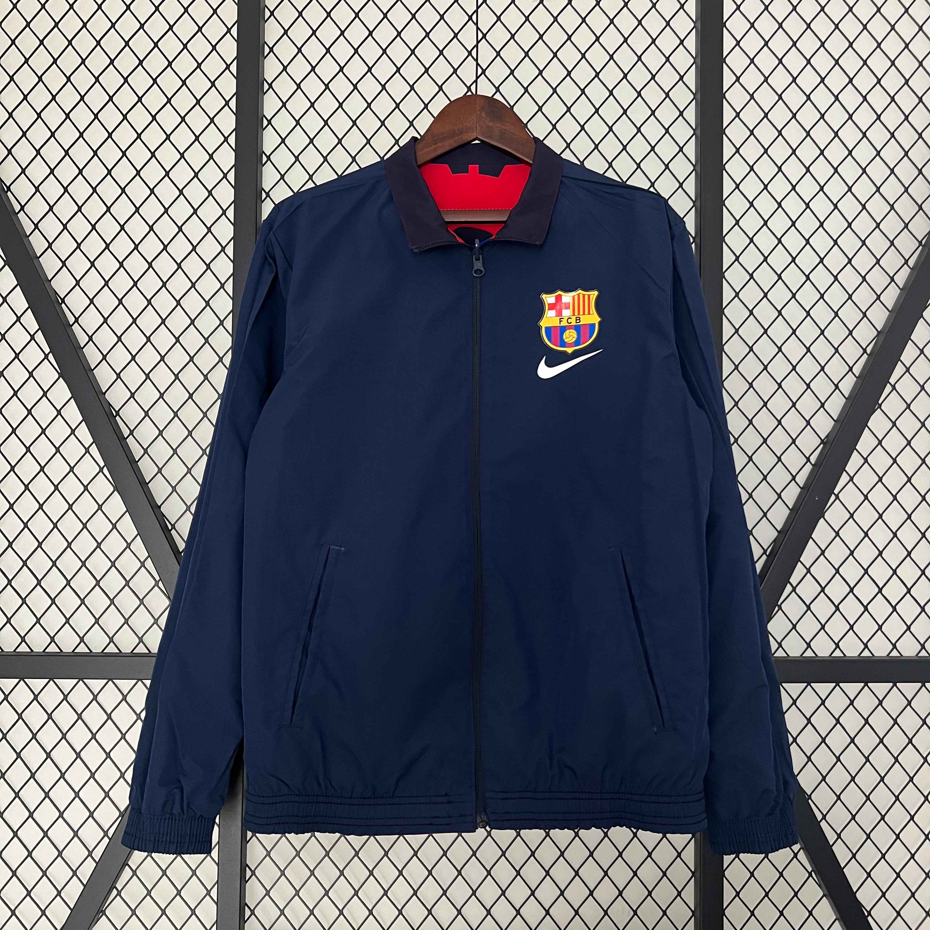 Fc Barcelona 23-24 Windbreaker Reversible