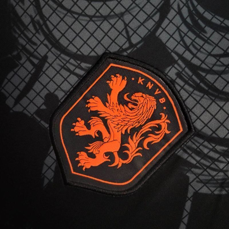 Niederlande Spezialausgabe Schwarzes Trikot