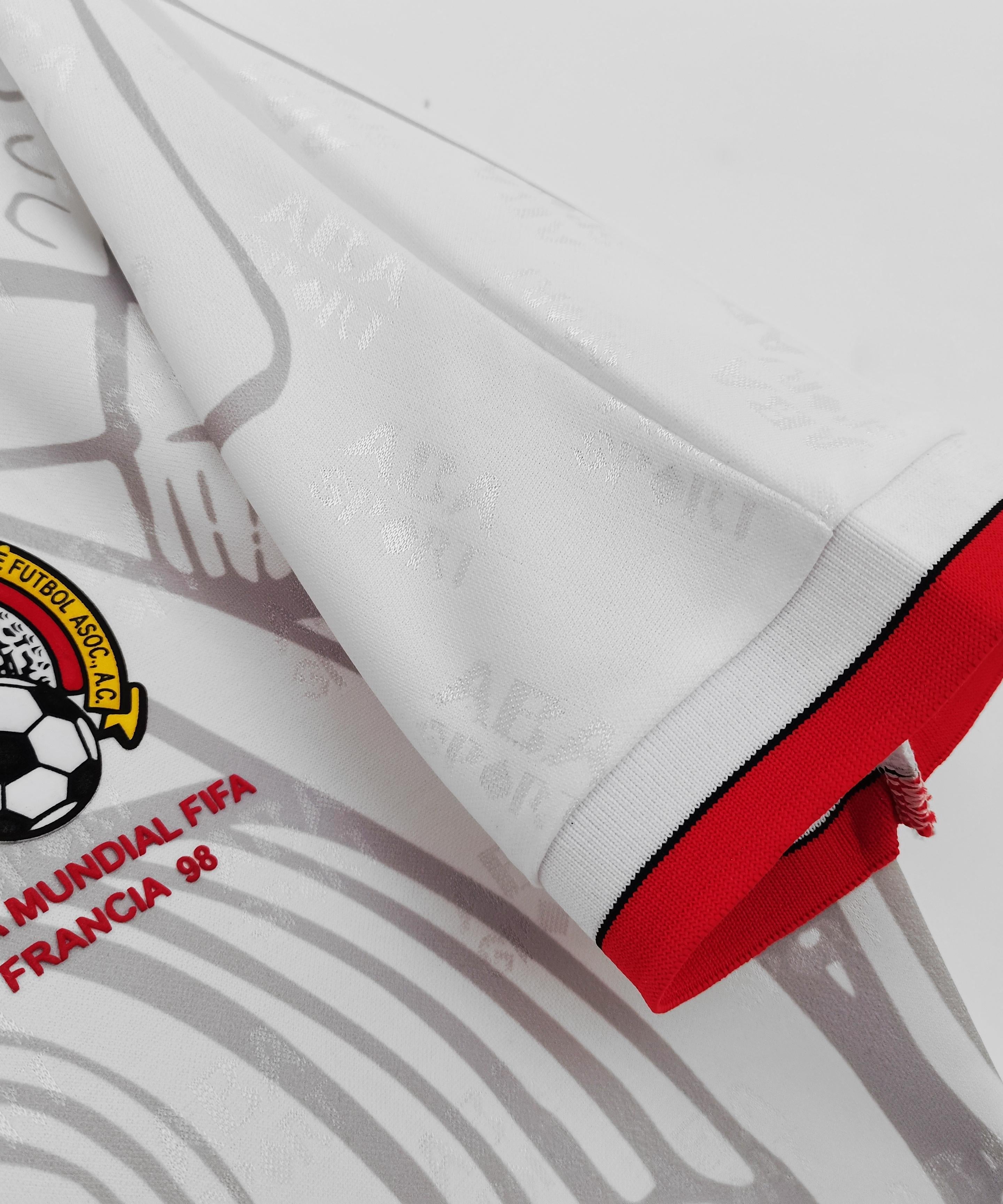 Equipamento Retro Fora México 1998-1999