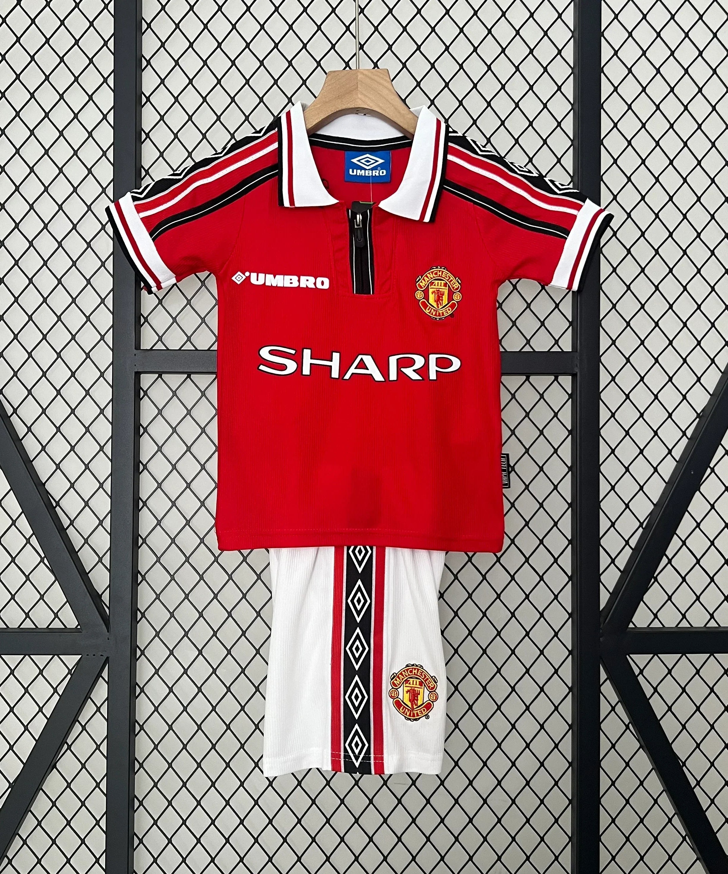 Manchester United 98/99 Heimtrikot Kinder