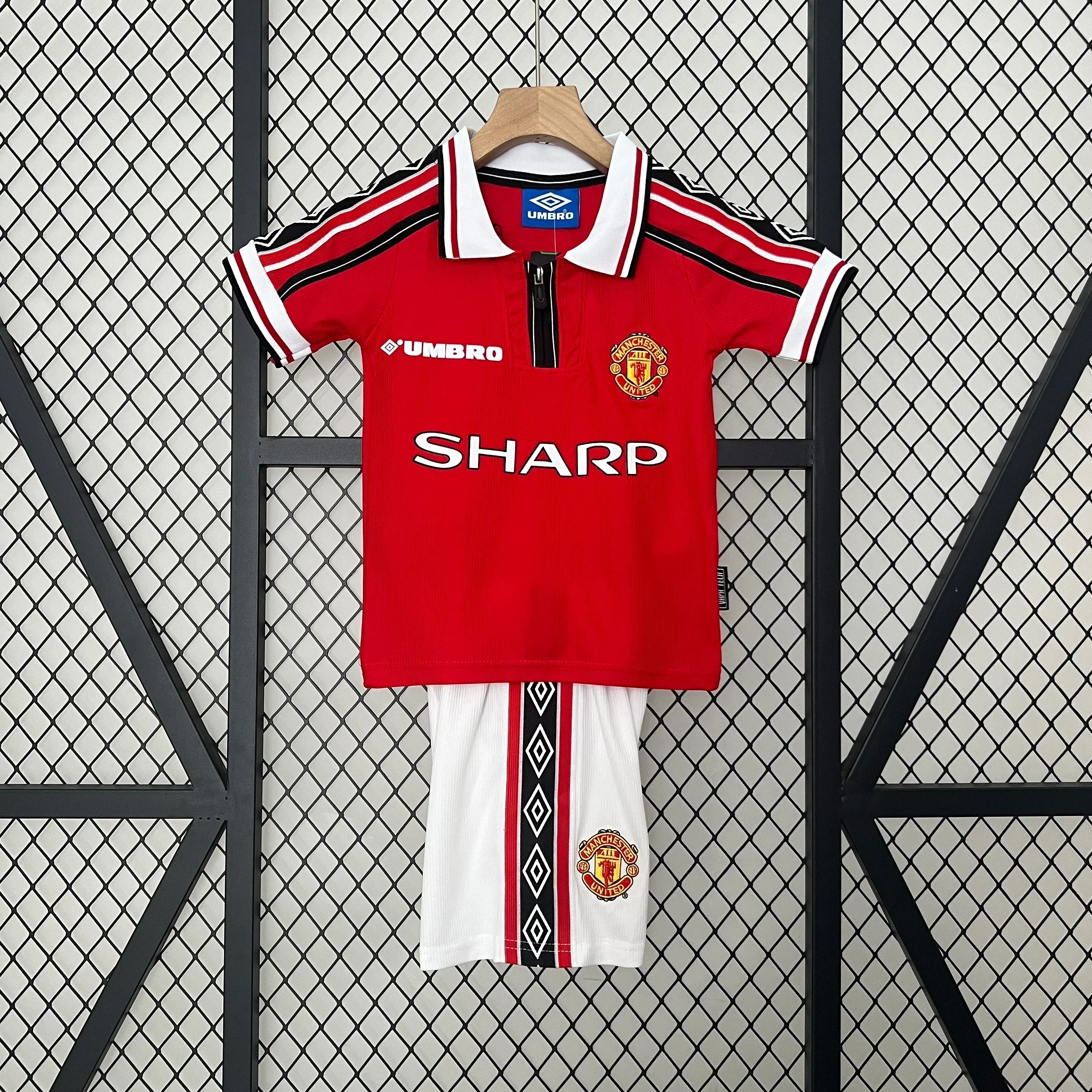 Manchester United 98/99 Heimtrikot Kinder