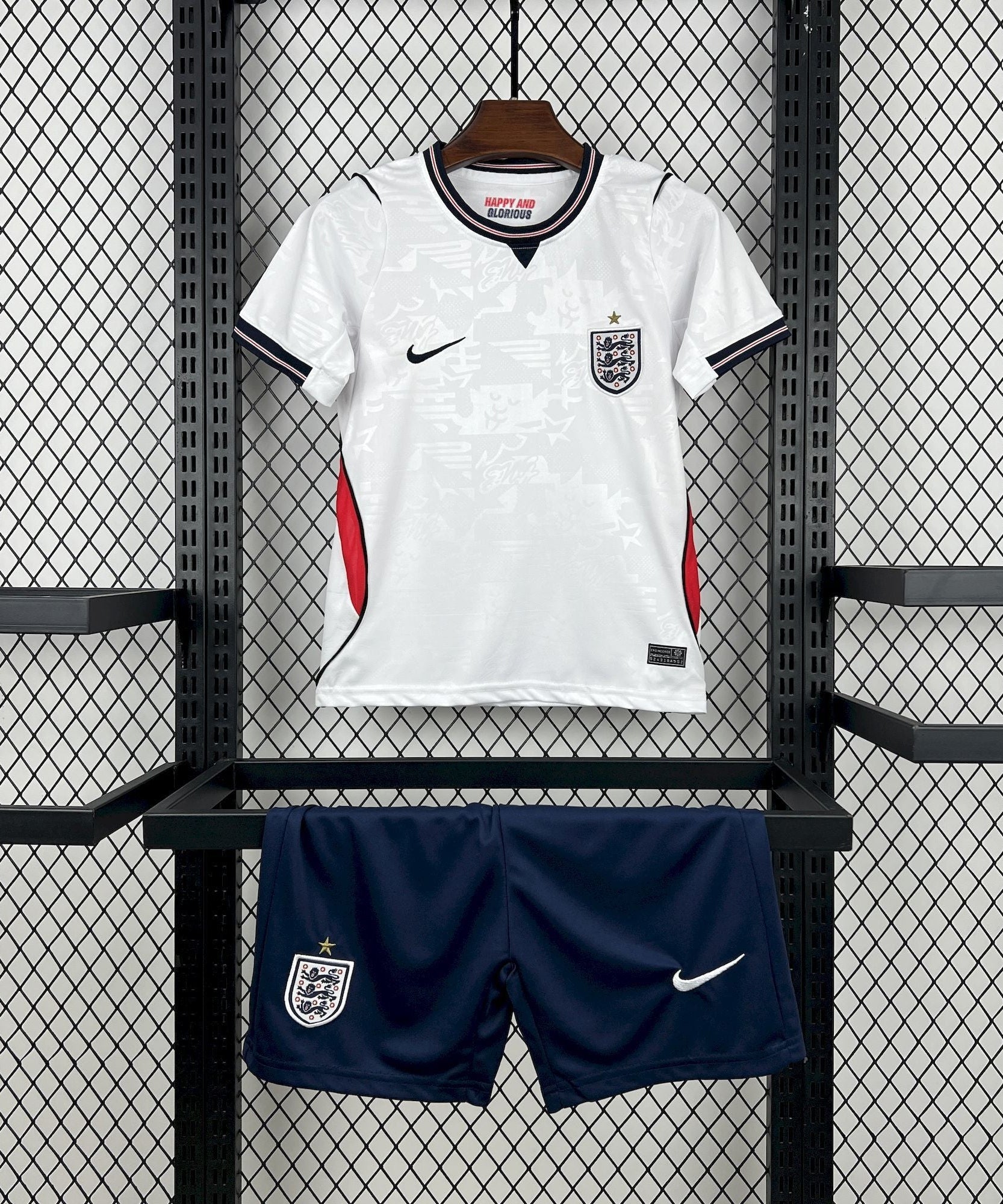 Kinder England 2026 WM Heimtrikot