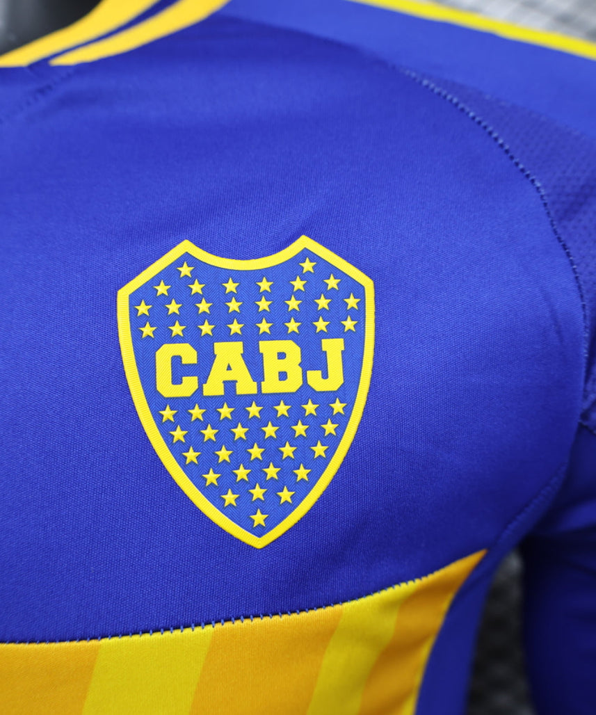 Boca Juniors 2024-2025 Thuistenue Lange Mouw