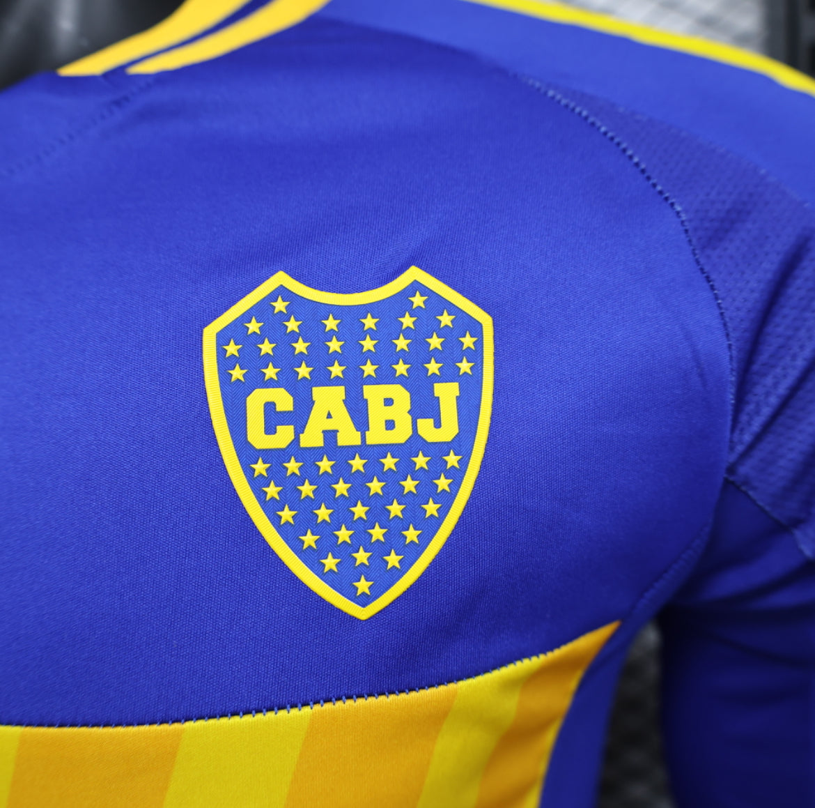 Boca Juniors 2024-2025 Thuistenue Lange Mouw