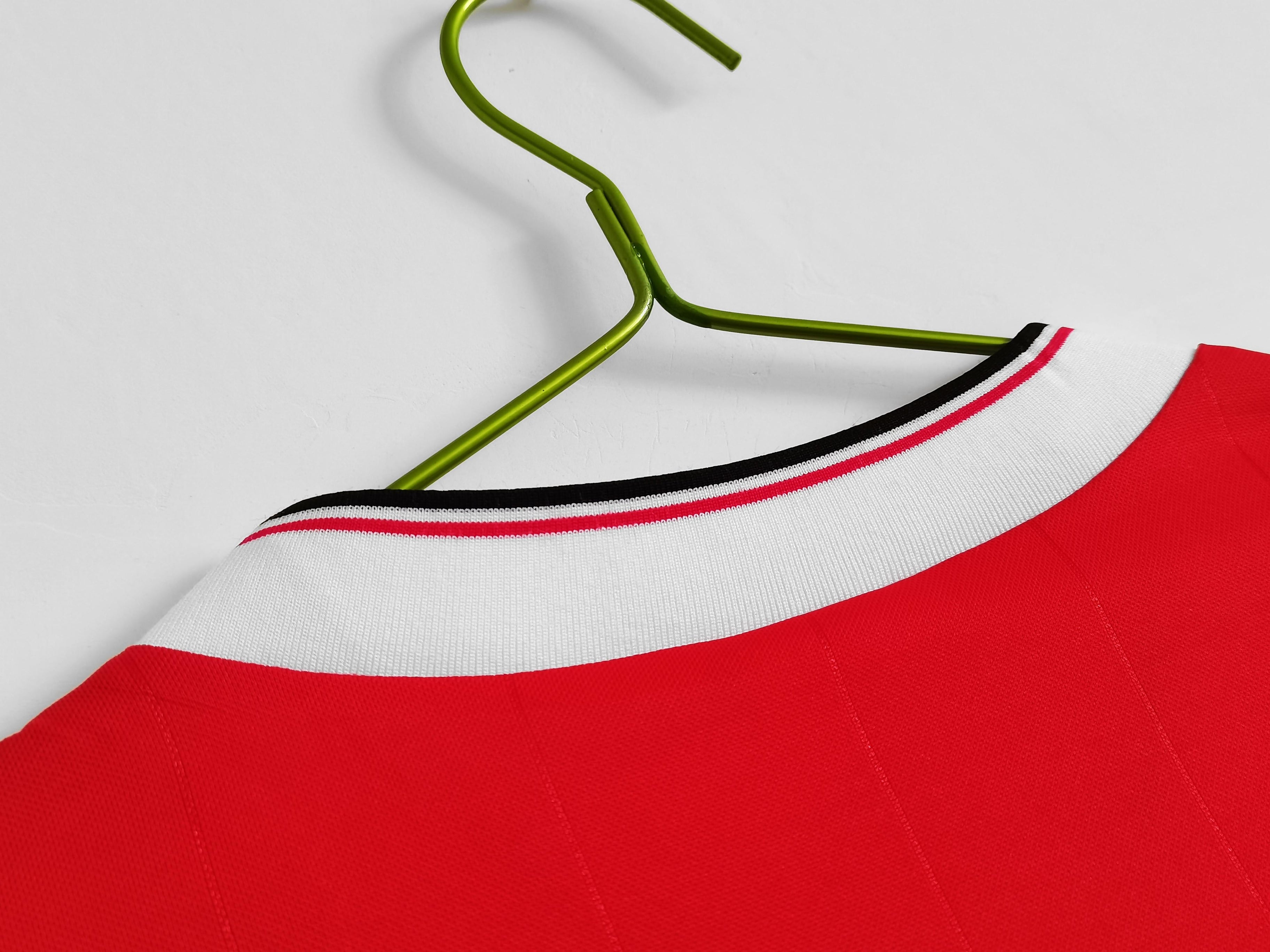 Manchester United 1986-1987 Langarm Heimtrikot