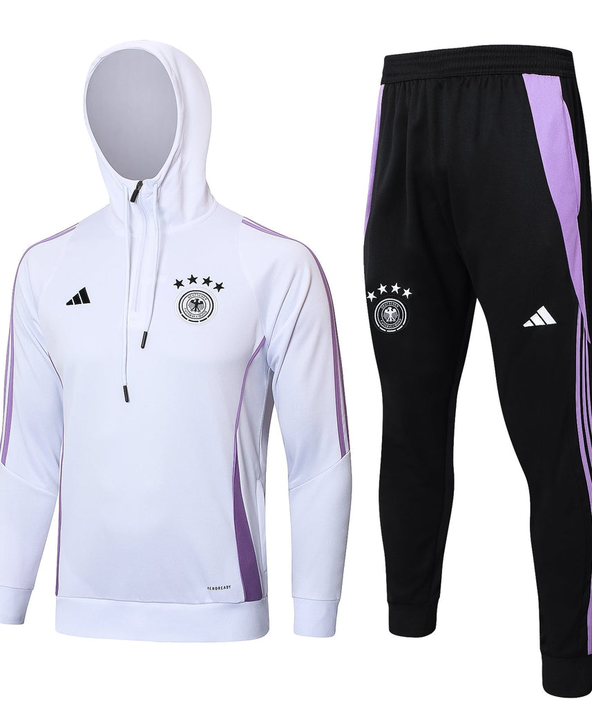 Deutschland 2024 Schwarz-Weißer Trainingsanzug II