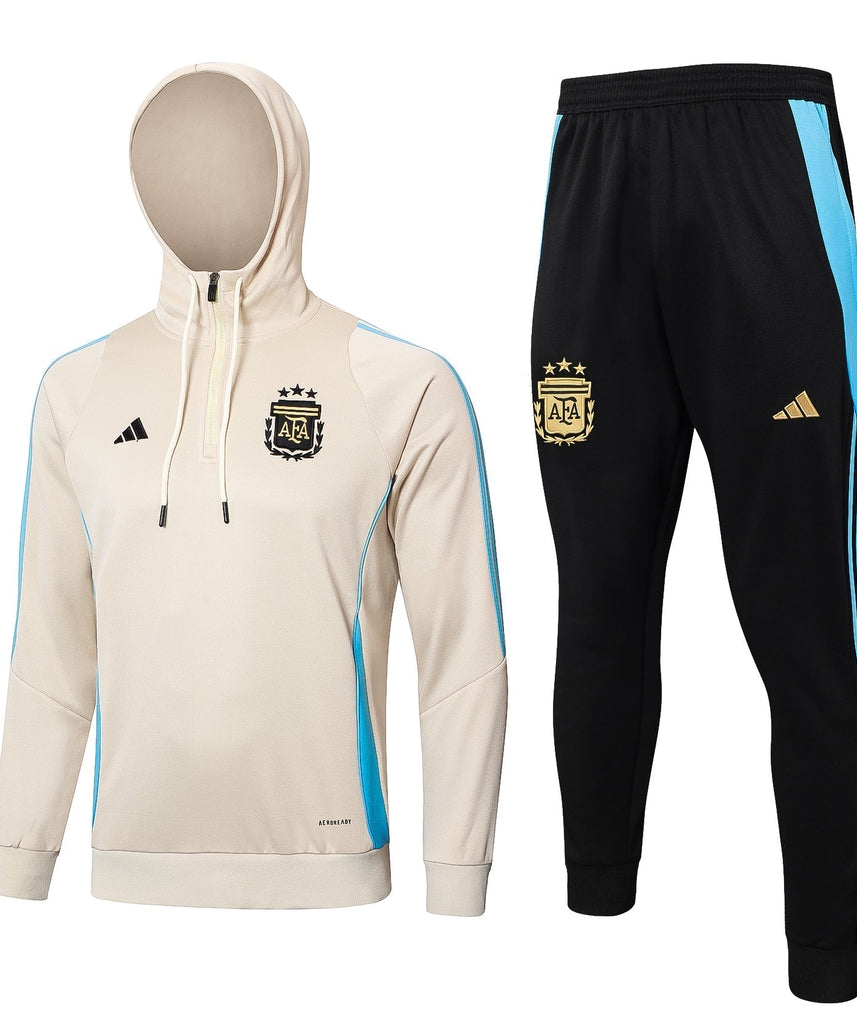 Survêtement noir et beige Argentine 2024