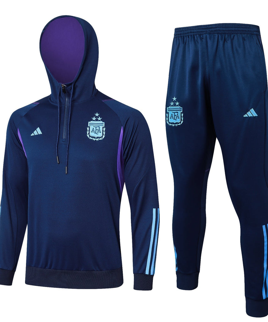 Survêtement violet et bleu foncé Argentine