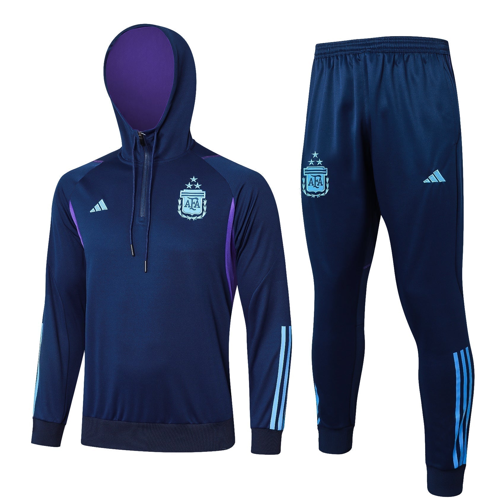 Survêtement violet et bleu foncé Argentine