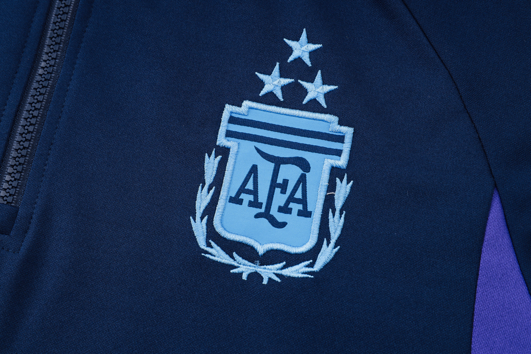 Survêtement violet et bleu foncé Argentine