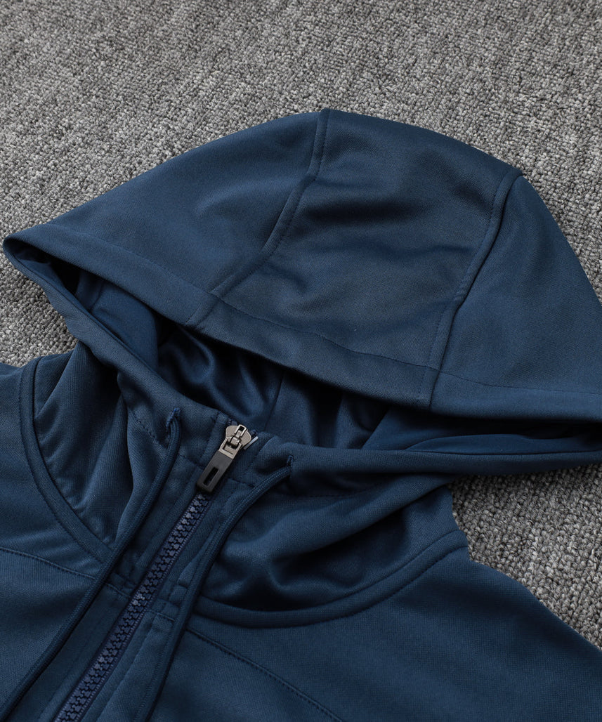 France Dark Blue and Gold Tracksuit