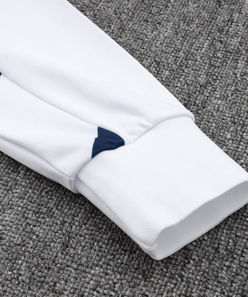 Real Madrid Black and White x Dark Blue Tracksuit