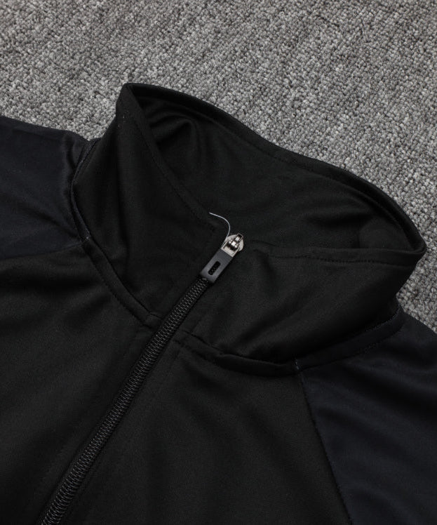 Manchester United Black and Red Tracksuit II