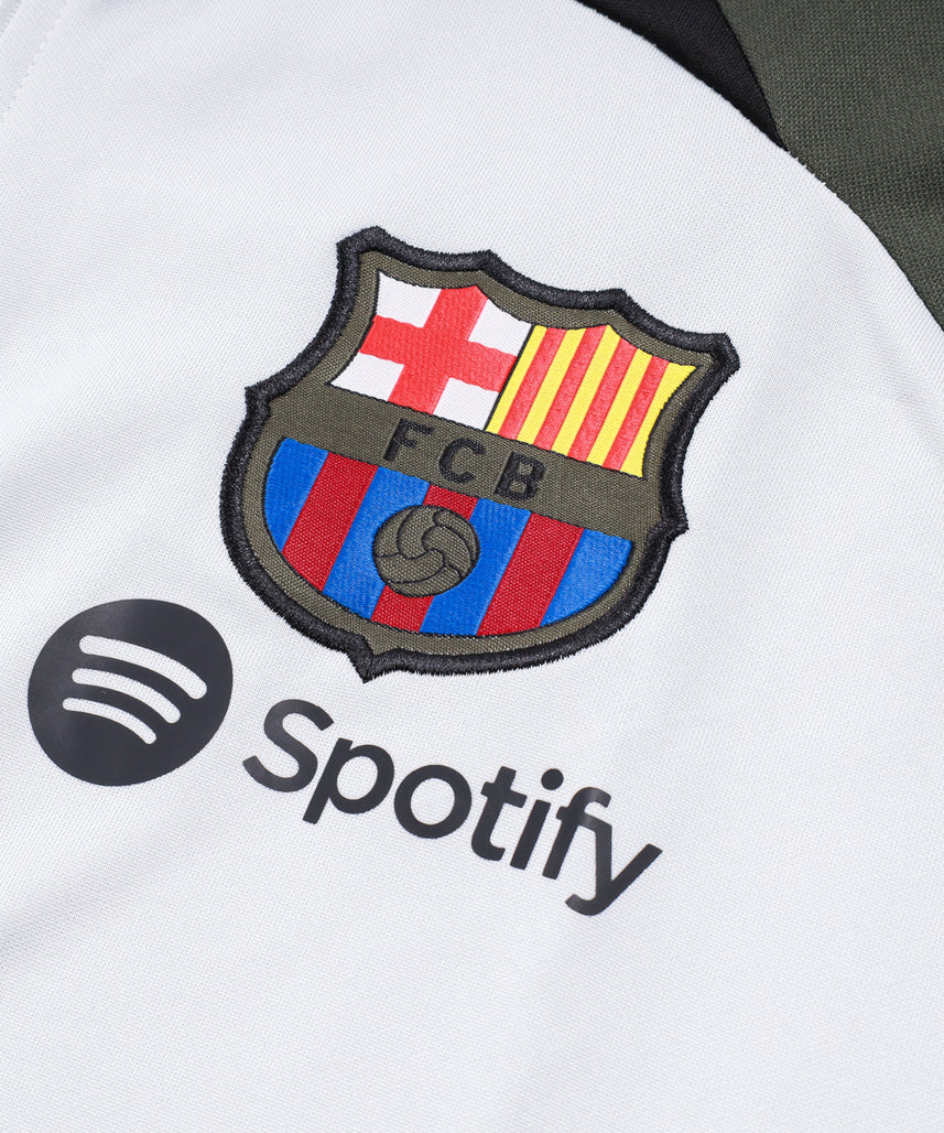 FC Barcelona Military Green and White