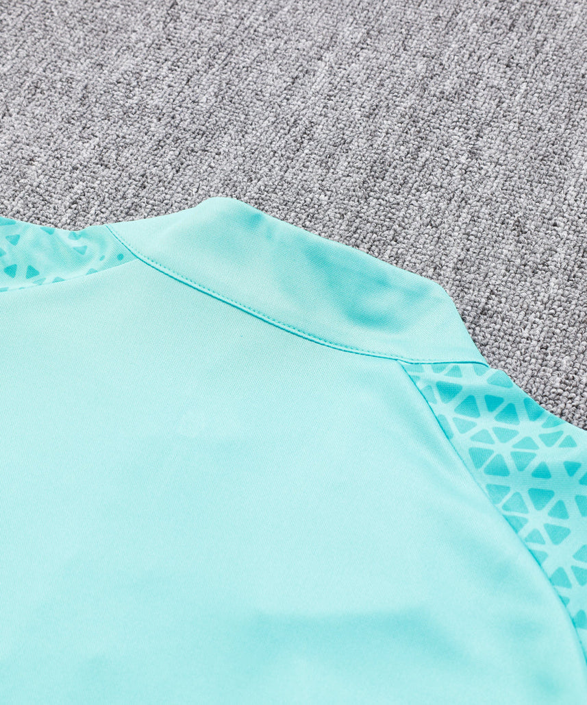Olympique de Marseille Blue and Mint Tracksuit