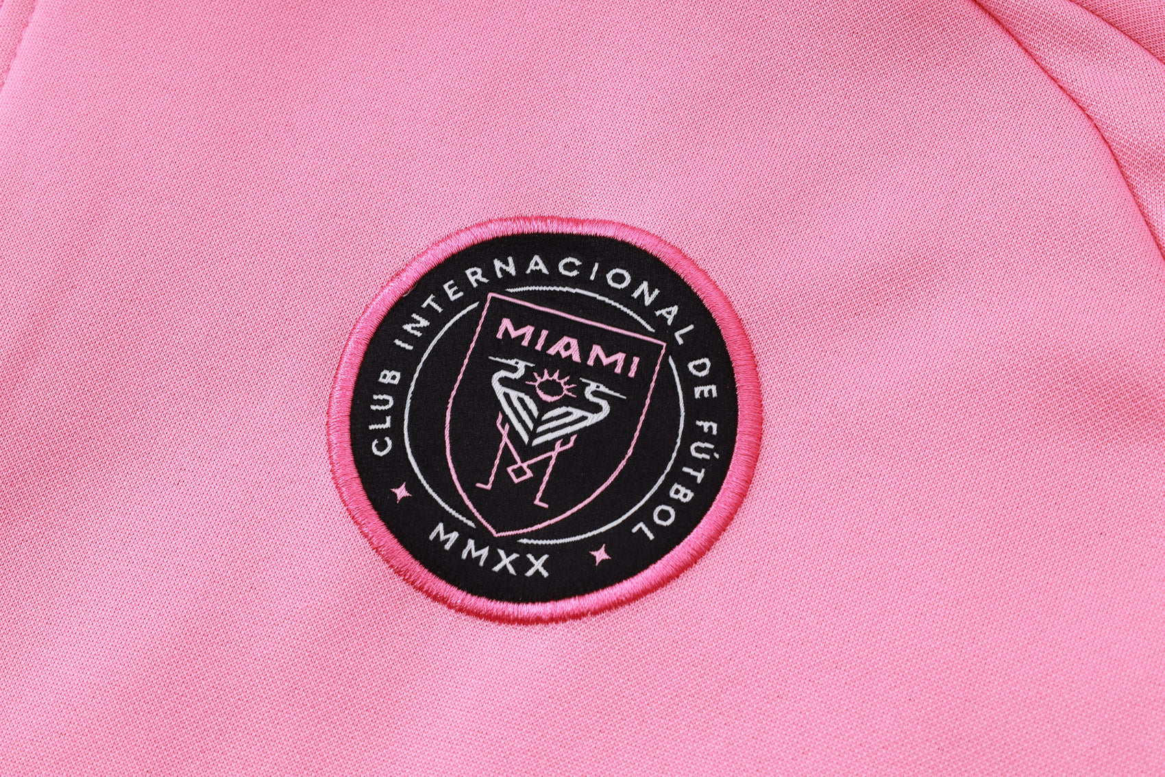 Inter Miami Zwart en Roze Trainingspak