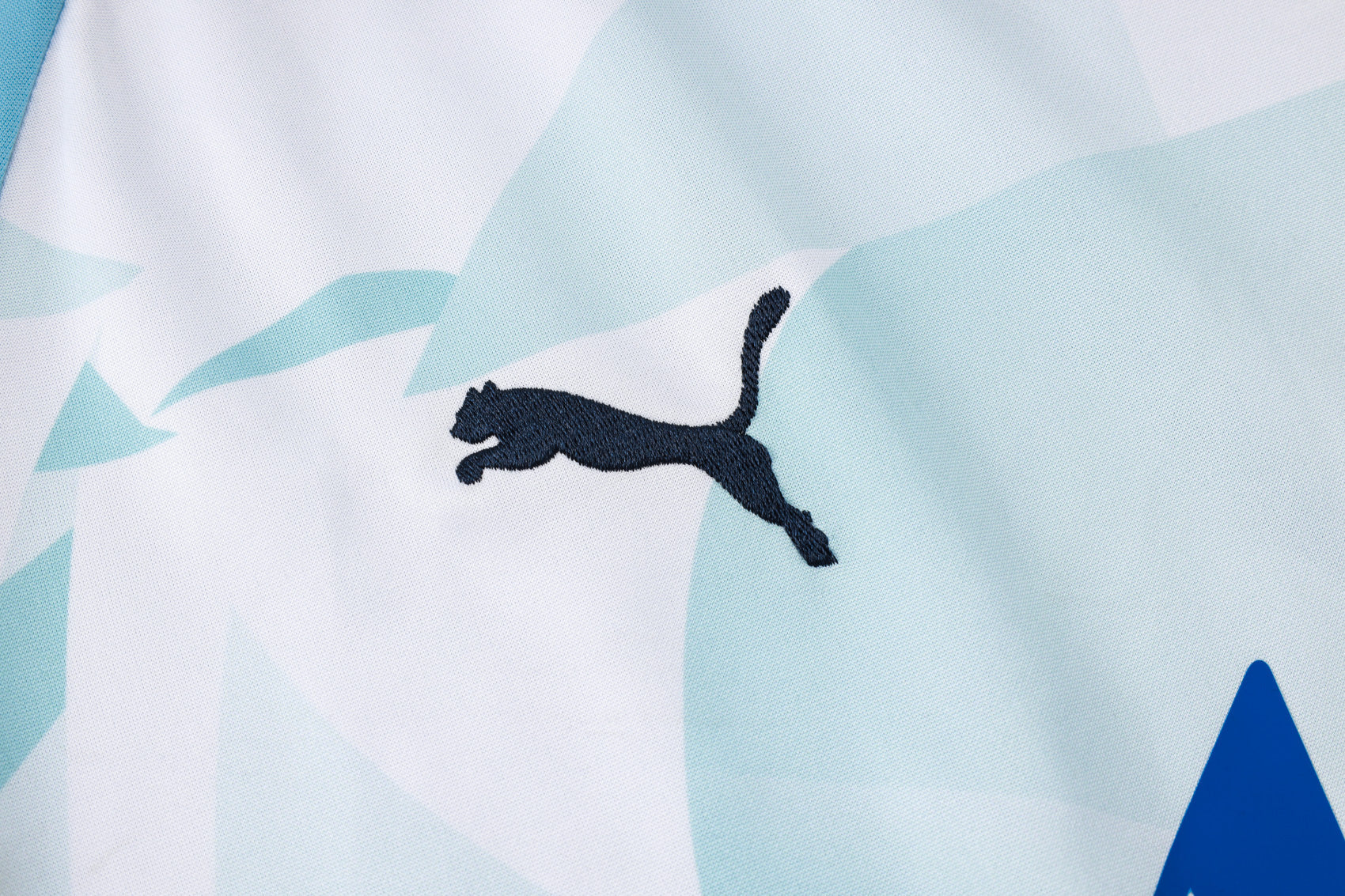 Manchester City Weißer und blauer Trainingsanzug