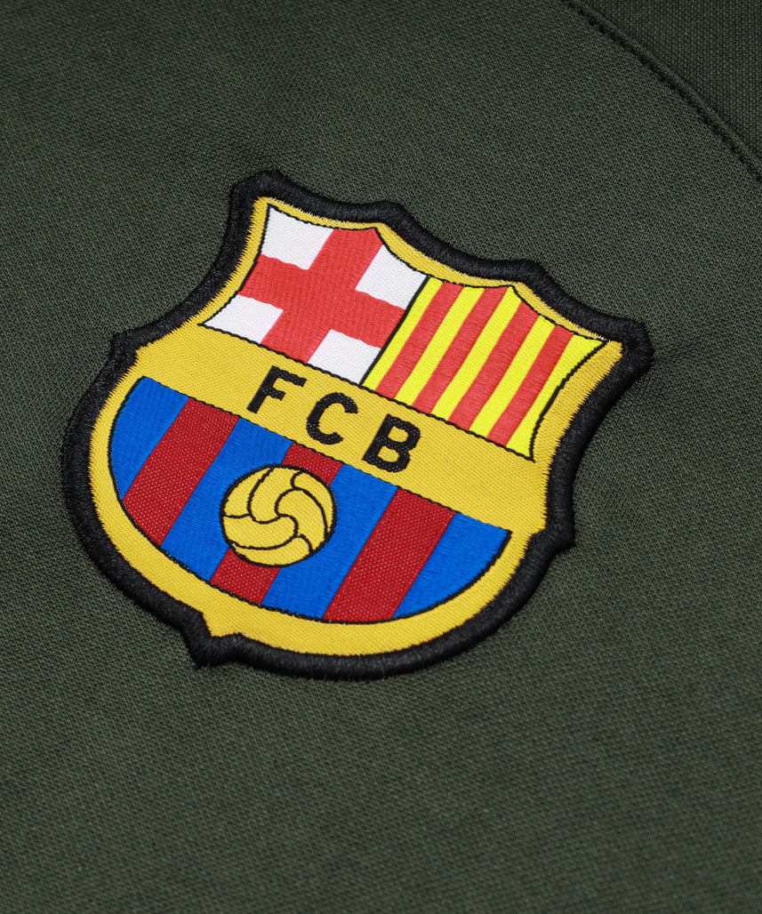 FC Barcelona Military Green Tracksuit