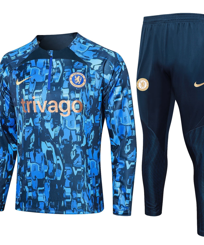 Chelsea "Blue Matrix" Tracksuit