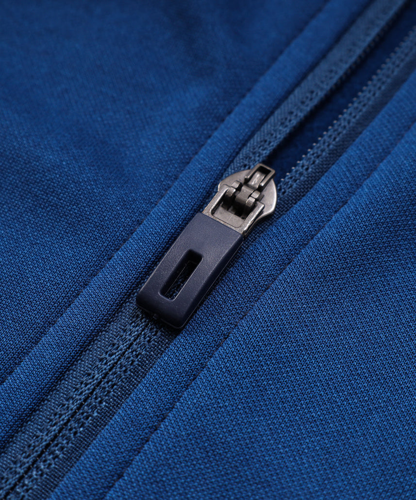 Manchester United Schwarzer und Dunkelblauer Trainingsanzug