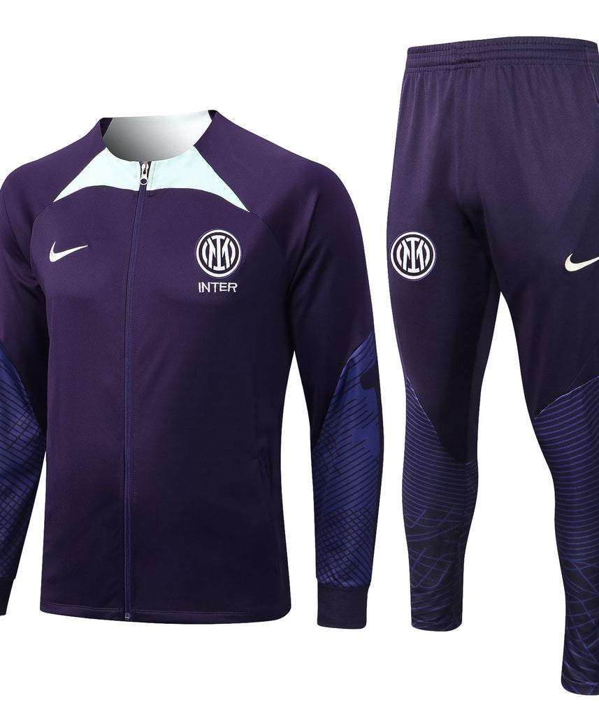 Inter Milan Violet and White Tracksuit
