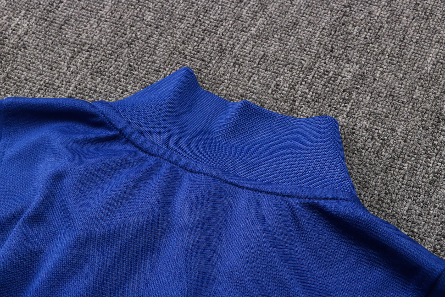 Atletico Madrid Dark Blue and Blue Tracksuit