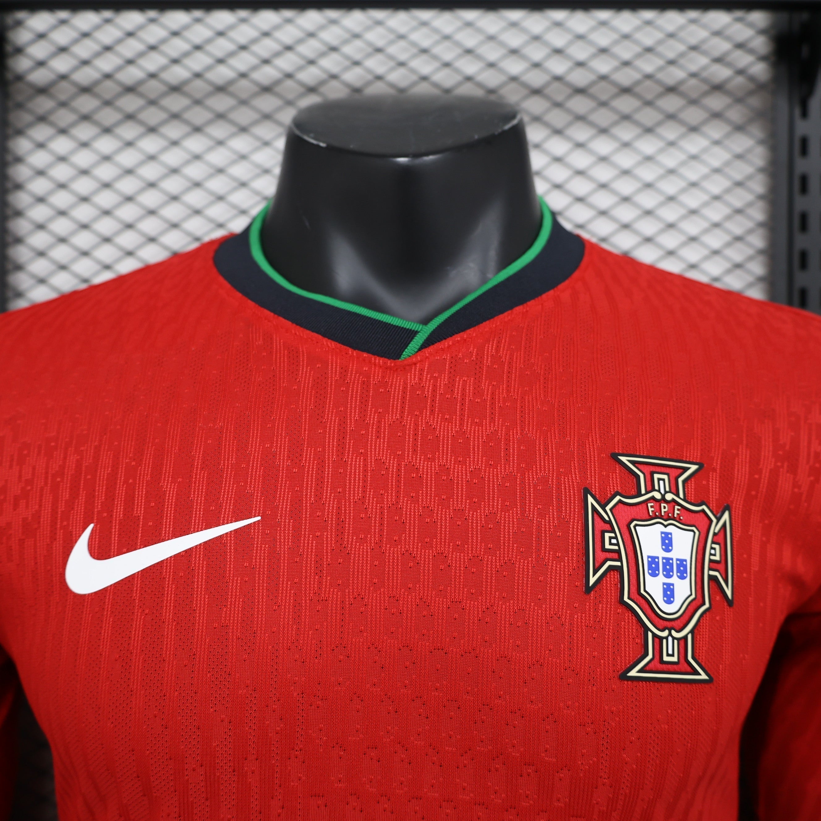 Portugal 2024-2025 Thuisshirt Lange Mouw