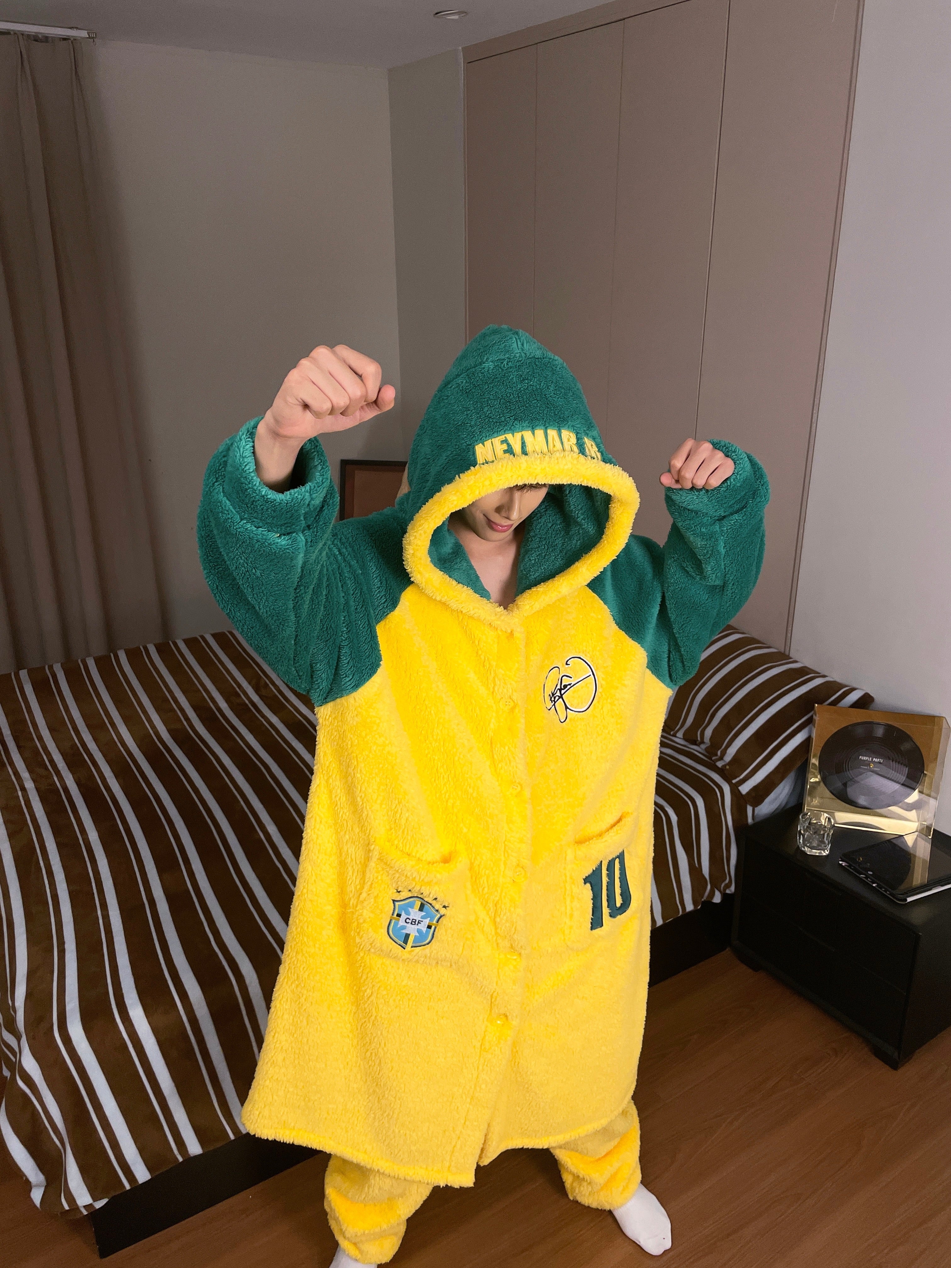 Neymar X Brésil Pyjama d'Hiver