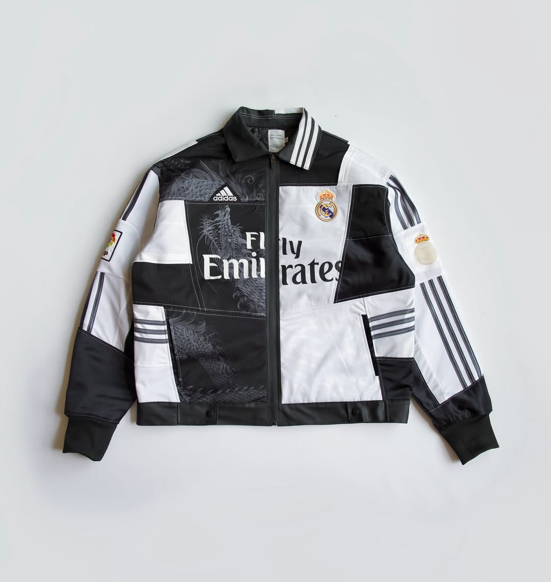 REAL MADRID JACKE HANDGEFERTIGTE EDITION