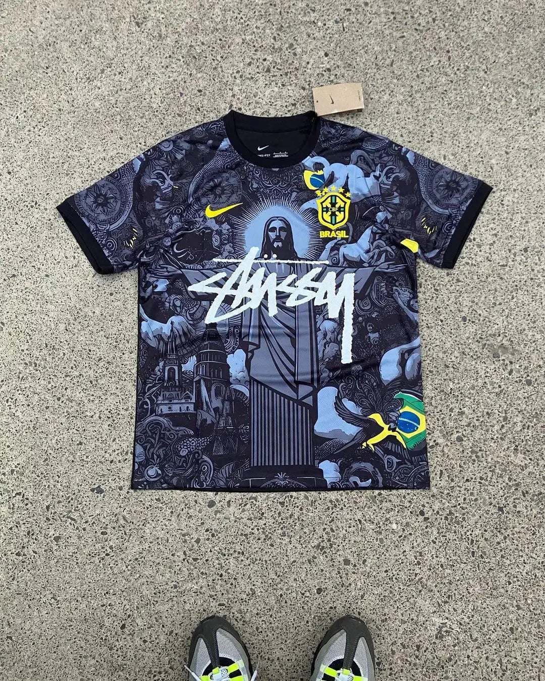 Camisola Stussy x Brasil