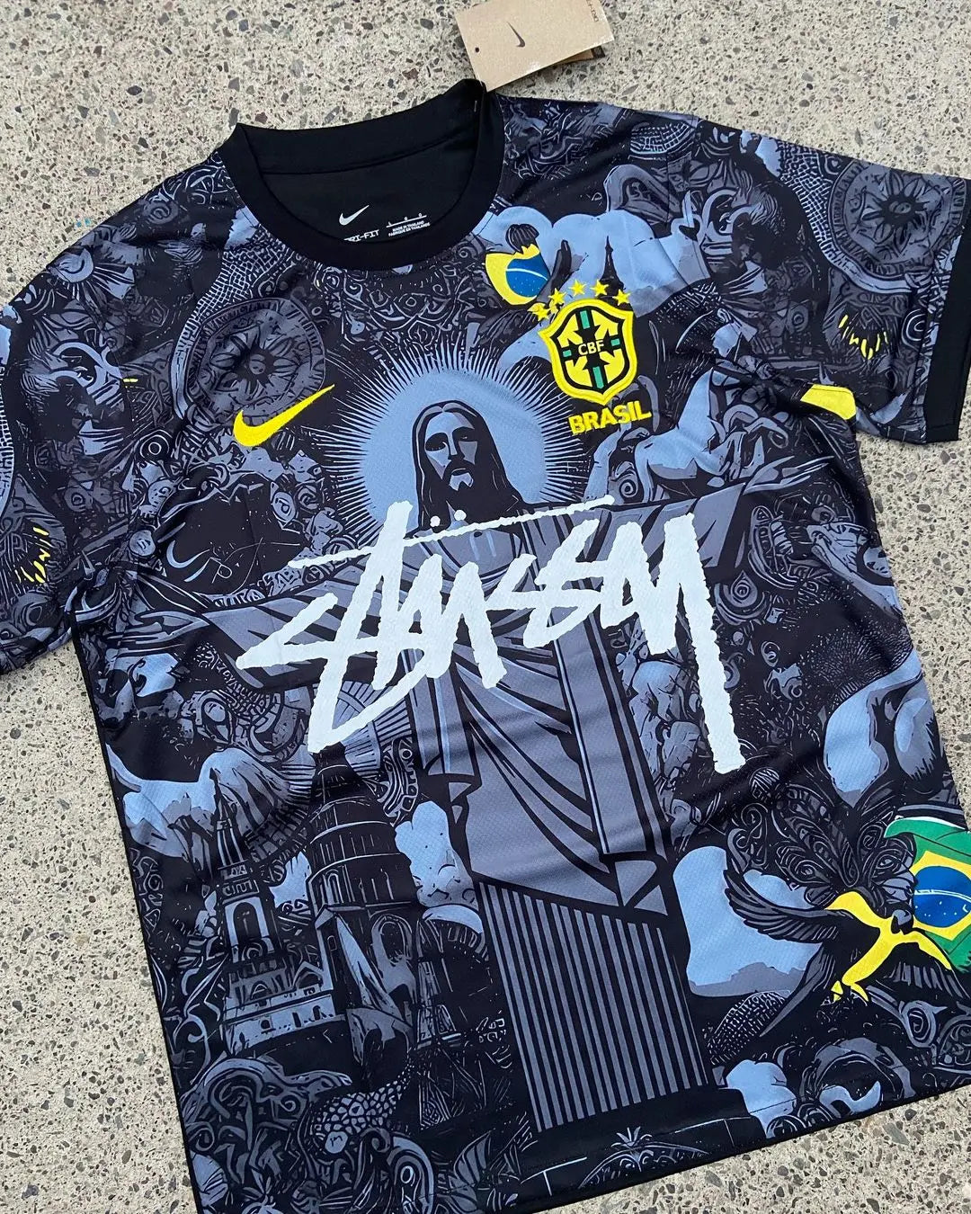 Camisola Stussy x Brasil