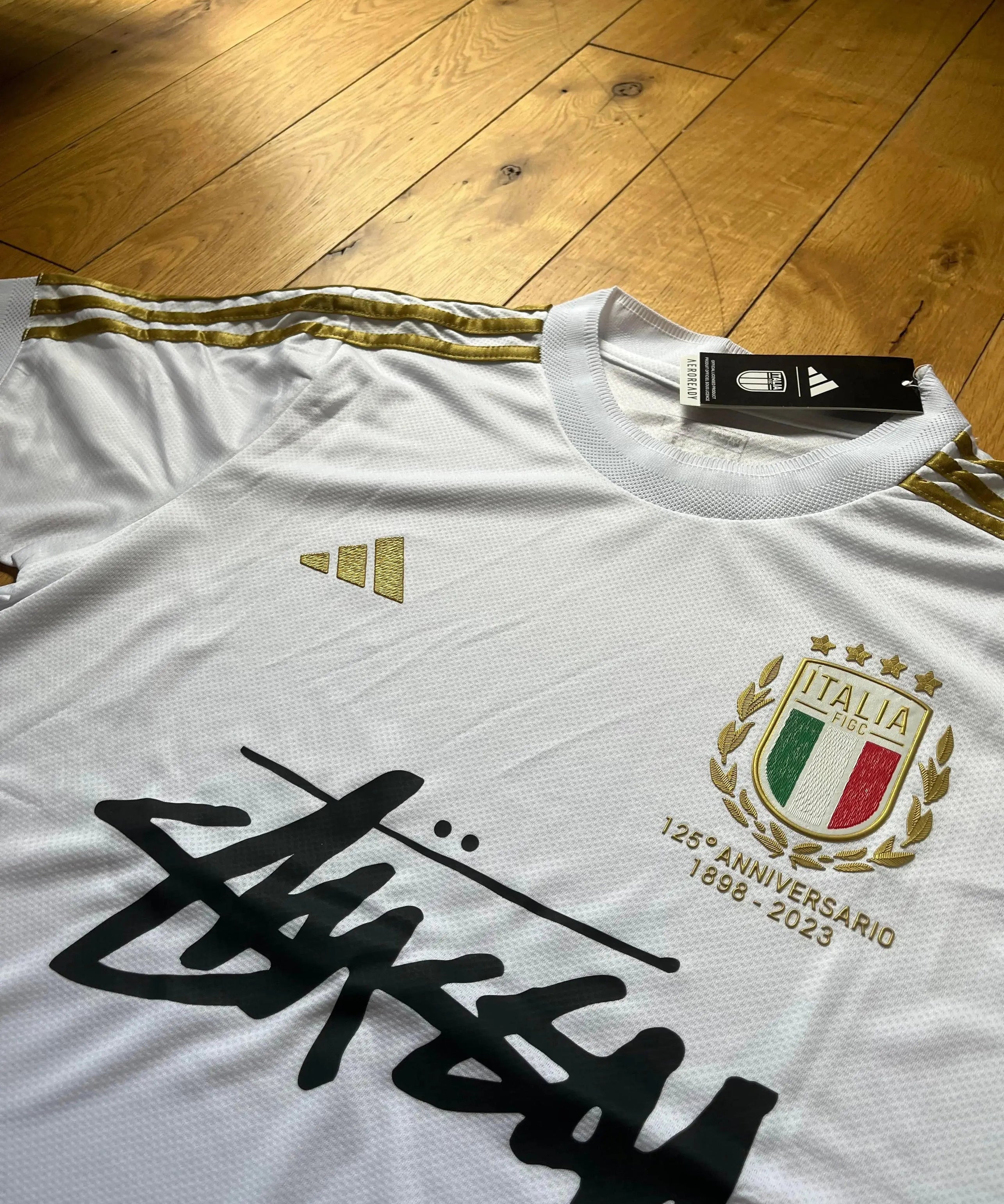 TRIKOT STUSSY X ITALIEN (125. JUBILÄUM)
