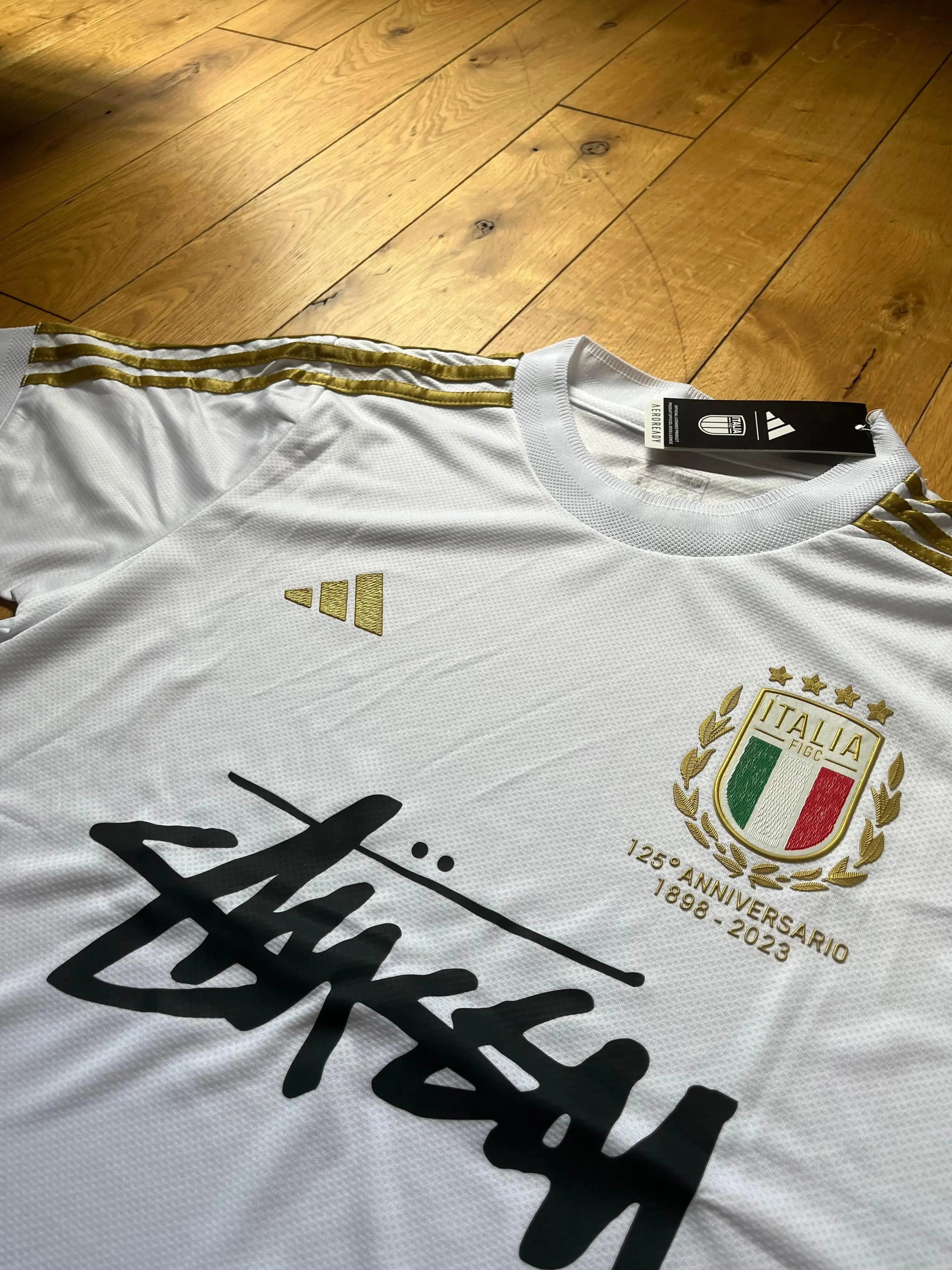 TRIKOT STUSSY X ITALIEN (125. JUBILÄUM)