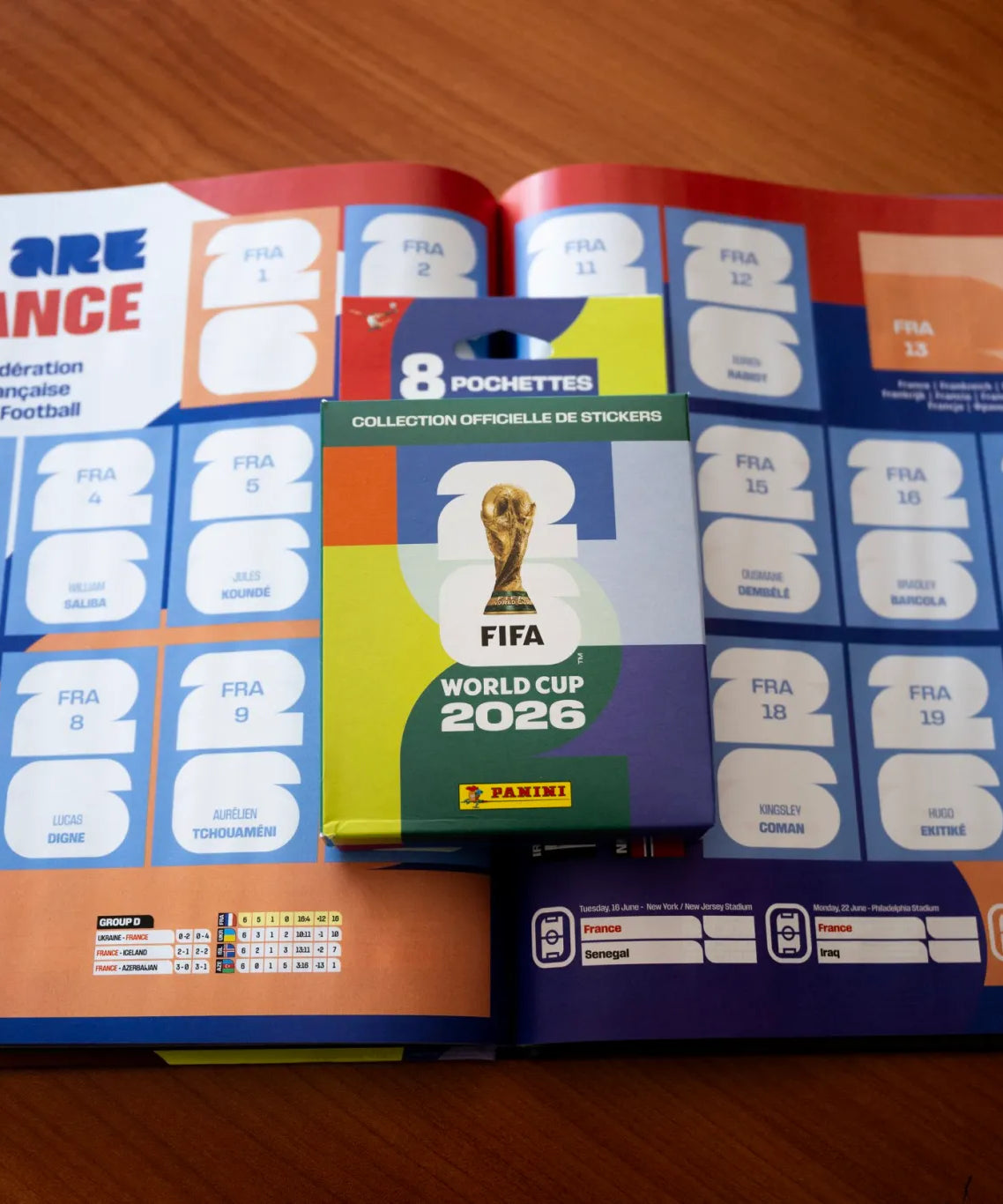 World Cup 2026 official sticker collection