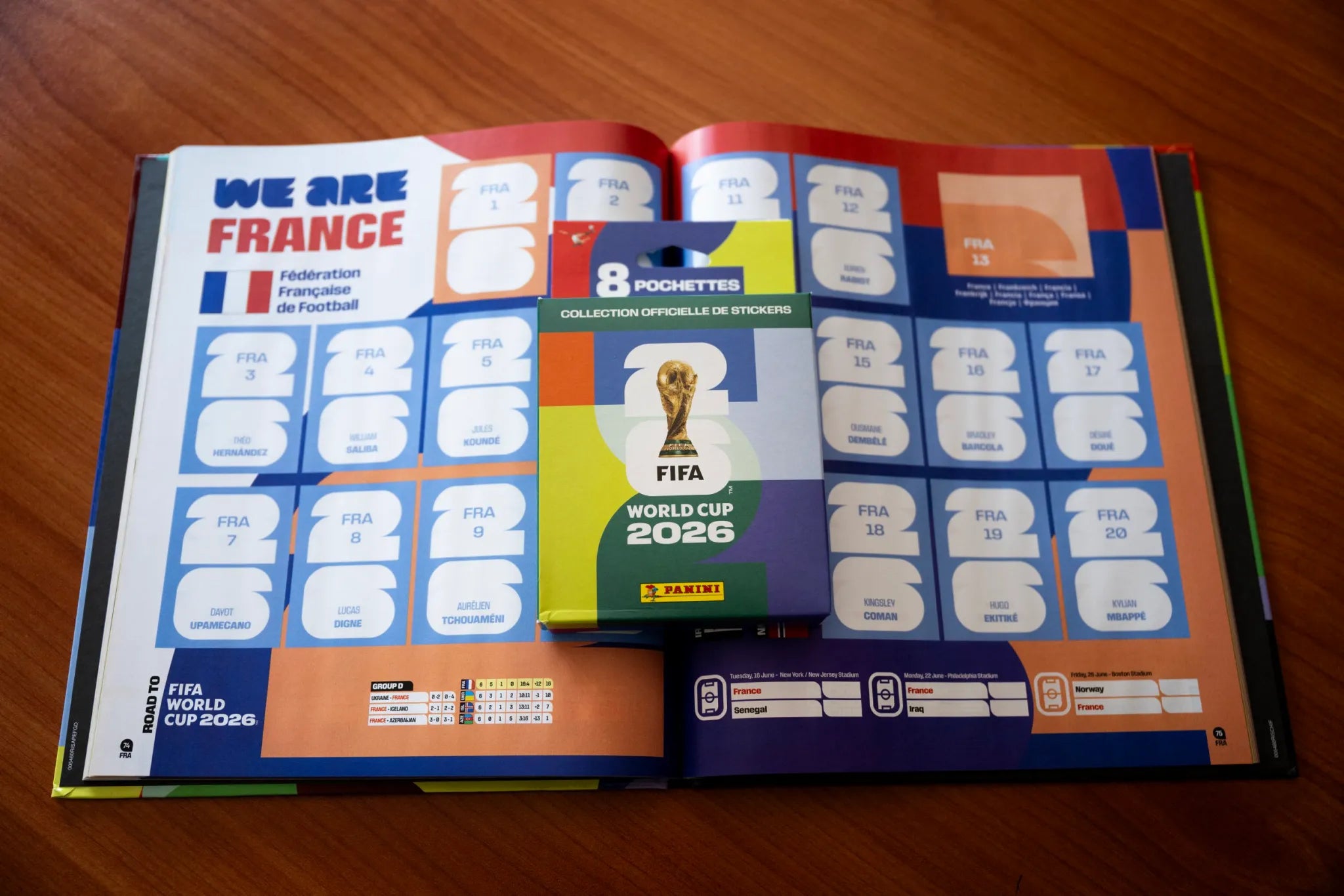World Cup 2026 official sticker collection