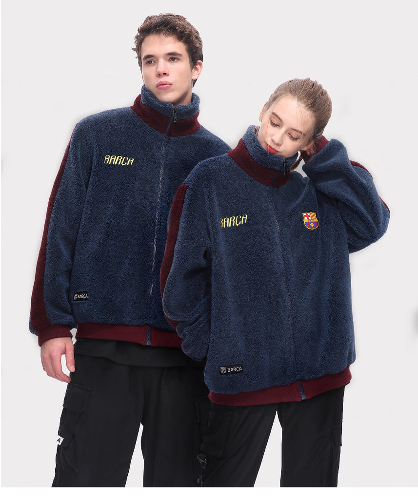 جاكيت صوف من نادي برشلونة