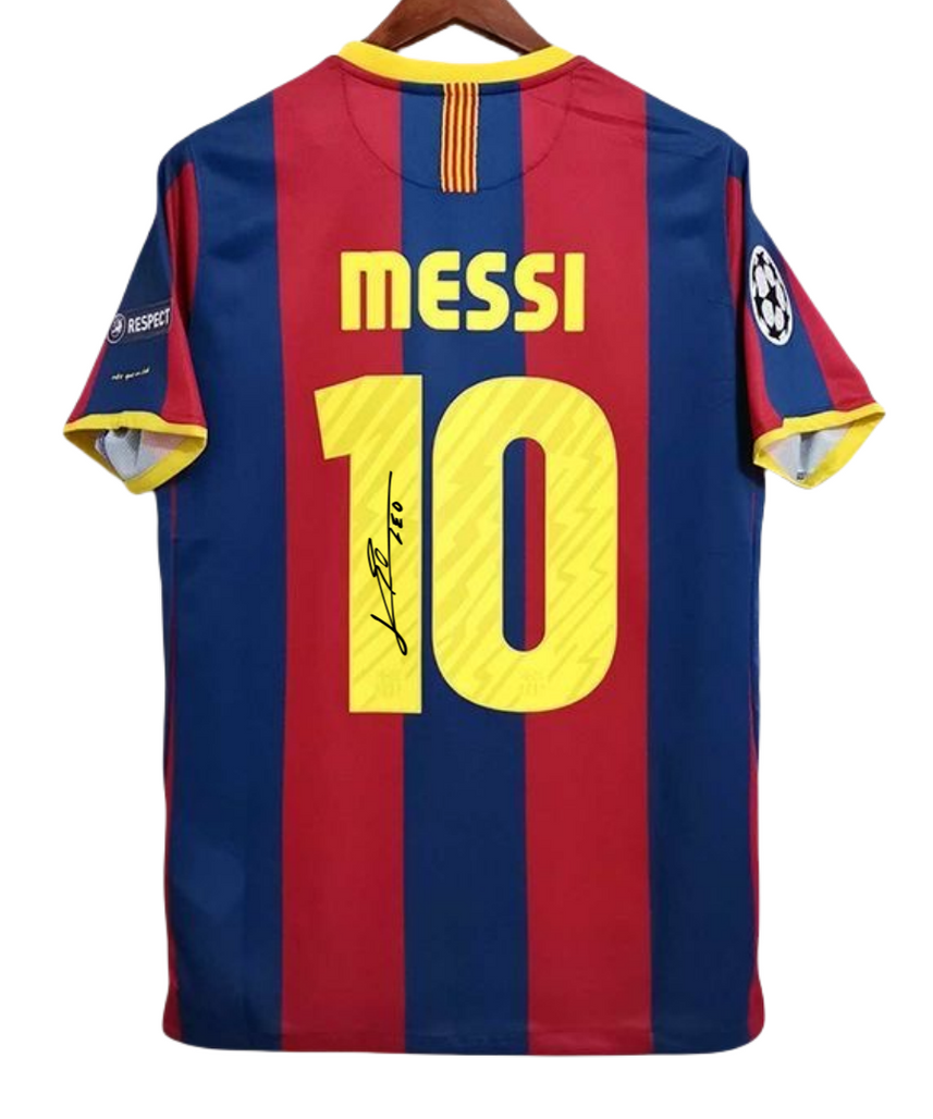 Messi 10-11 Barcelona Signiertes Trikot