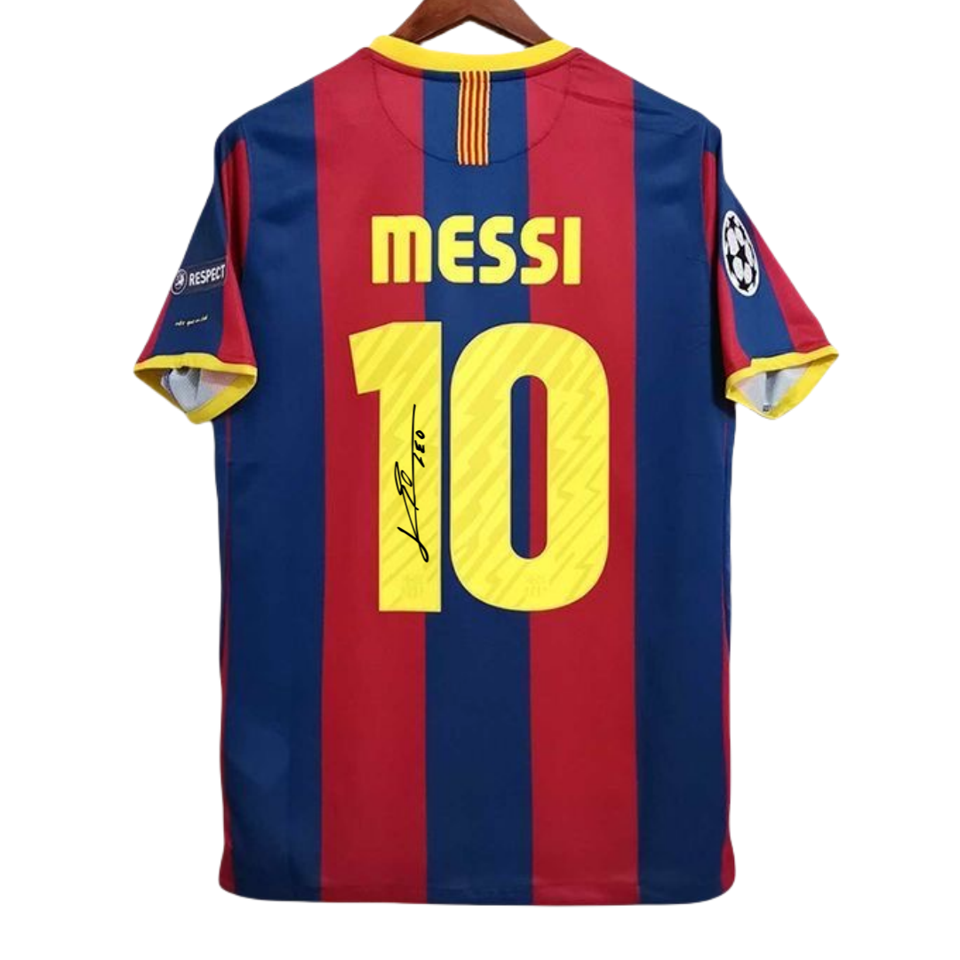Messi 10-11 Barcelona Signiertes Trikot