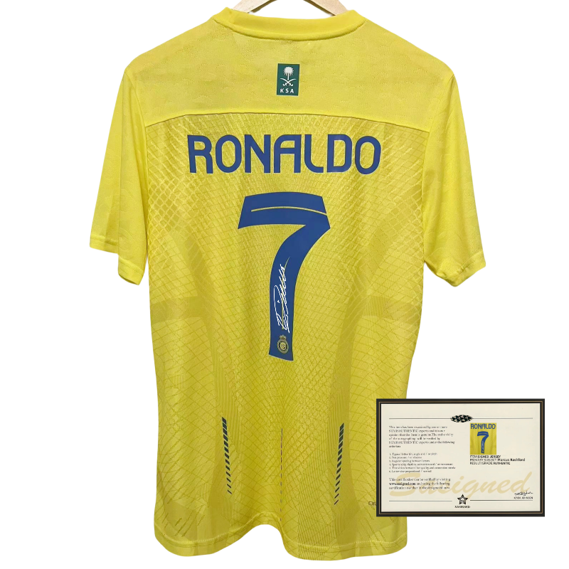 Ronaldo Al Nassr 23-24 Camiseta Firmada