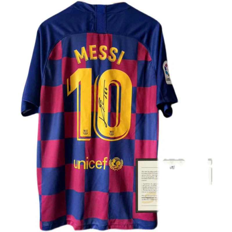 Messi FC Barcelona 19-20 Signiertes Trikot