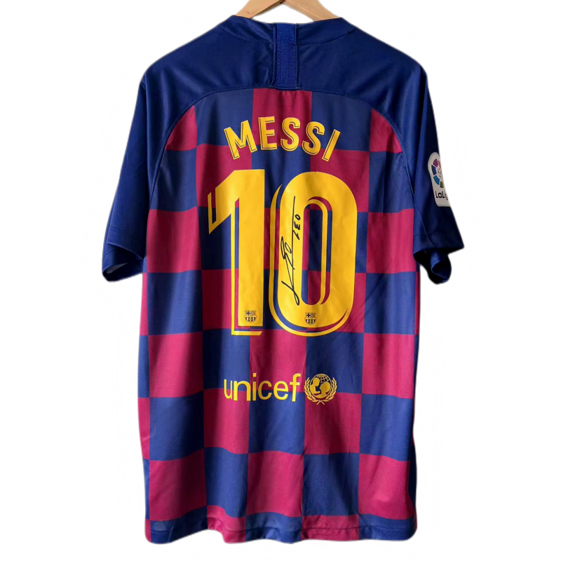 Messi FC Barcelona 19-20 Signiertes Trikot